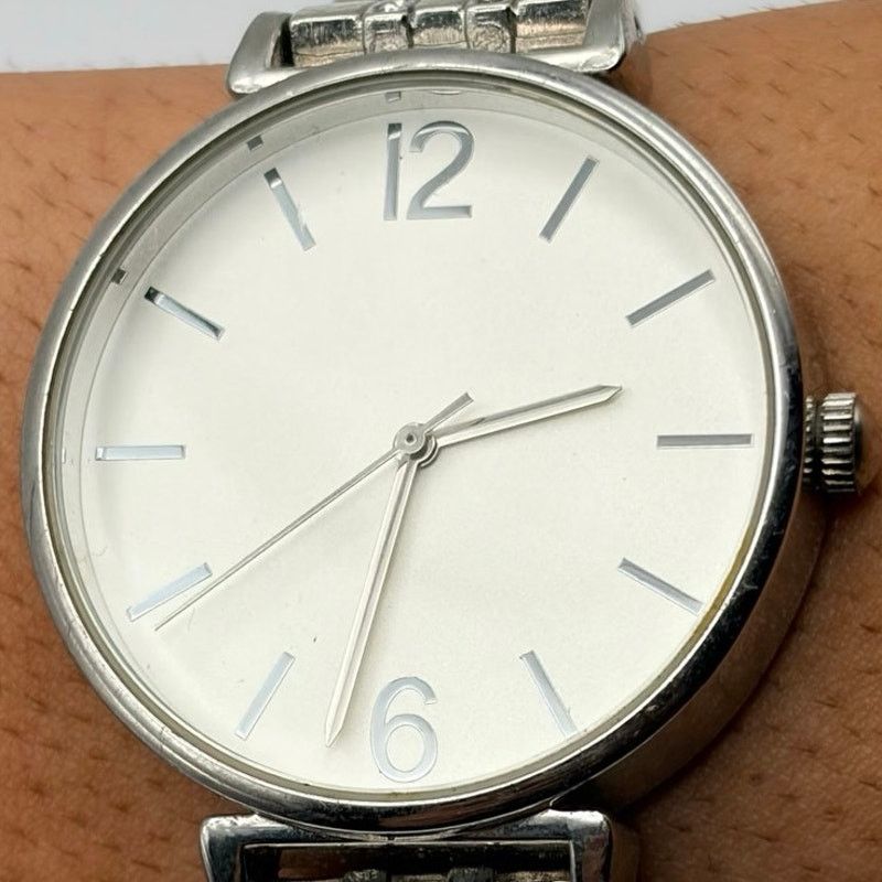 Other Silver Crystal Retro Watch Size ONE SIZE - 2 Thumbnail