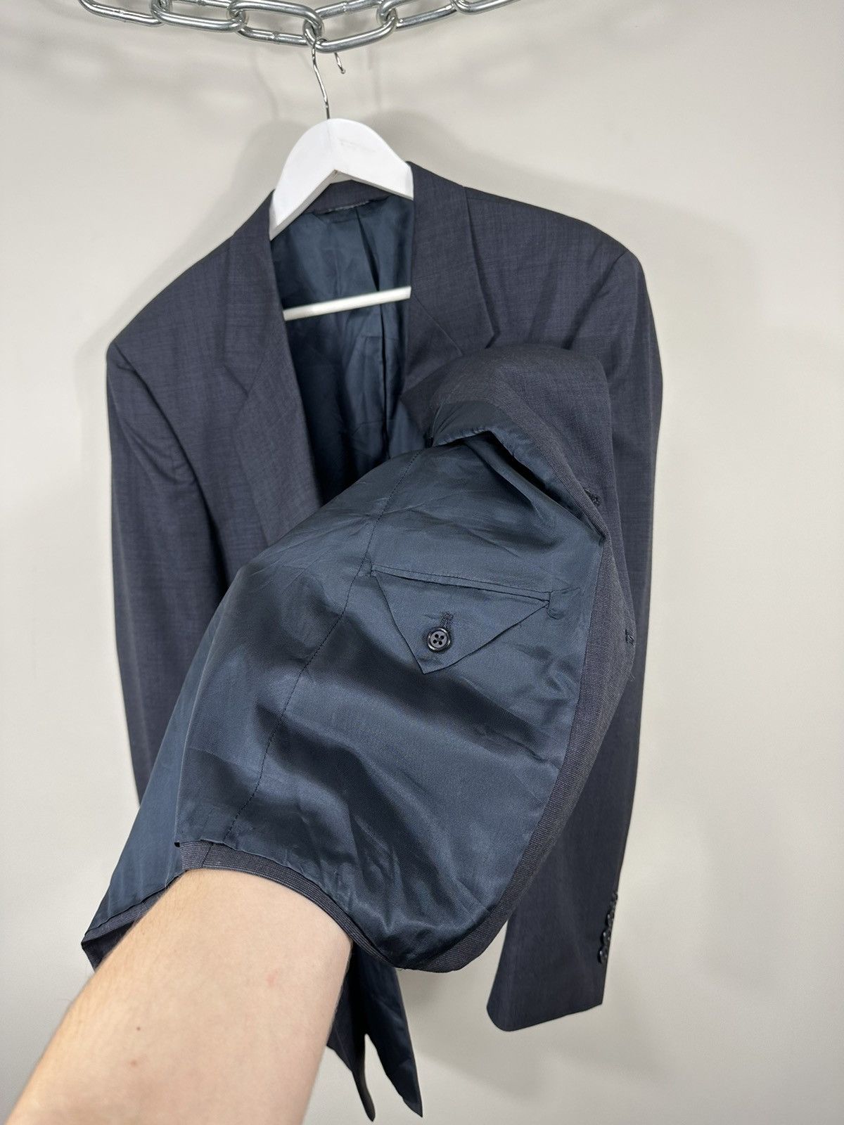 Burberry Vintage Burberry Luxury Designer Archival Wool Blazer Jacket Size 50R - 14 Thumbnail