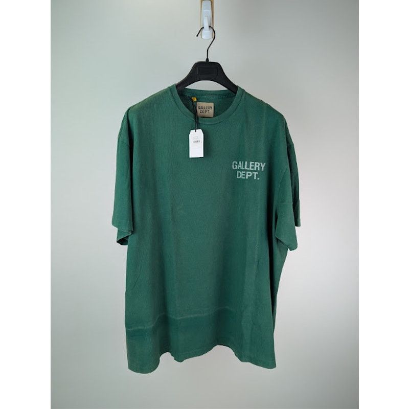 Gallery Dept. o1rshd1 Vintage Logo T-Shirt in Hunt Green Size US XXL / EU 58 / 5 - 1 Thumbnail