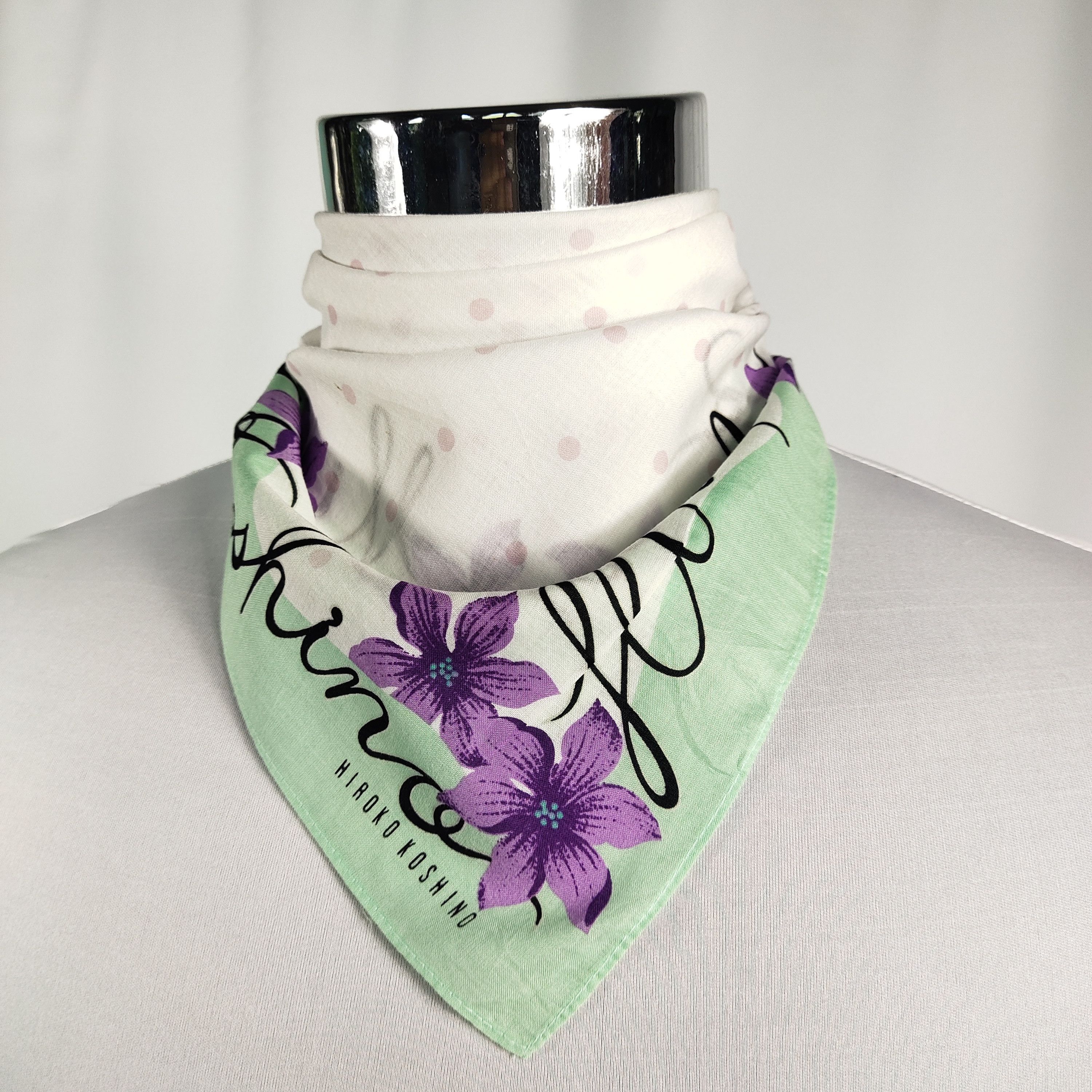 Hiroko Koshino Handkerchief / Neckerchief / Bandana FZ389