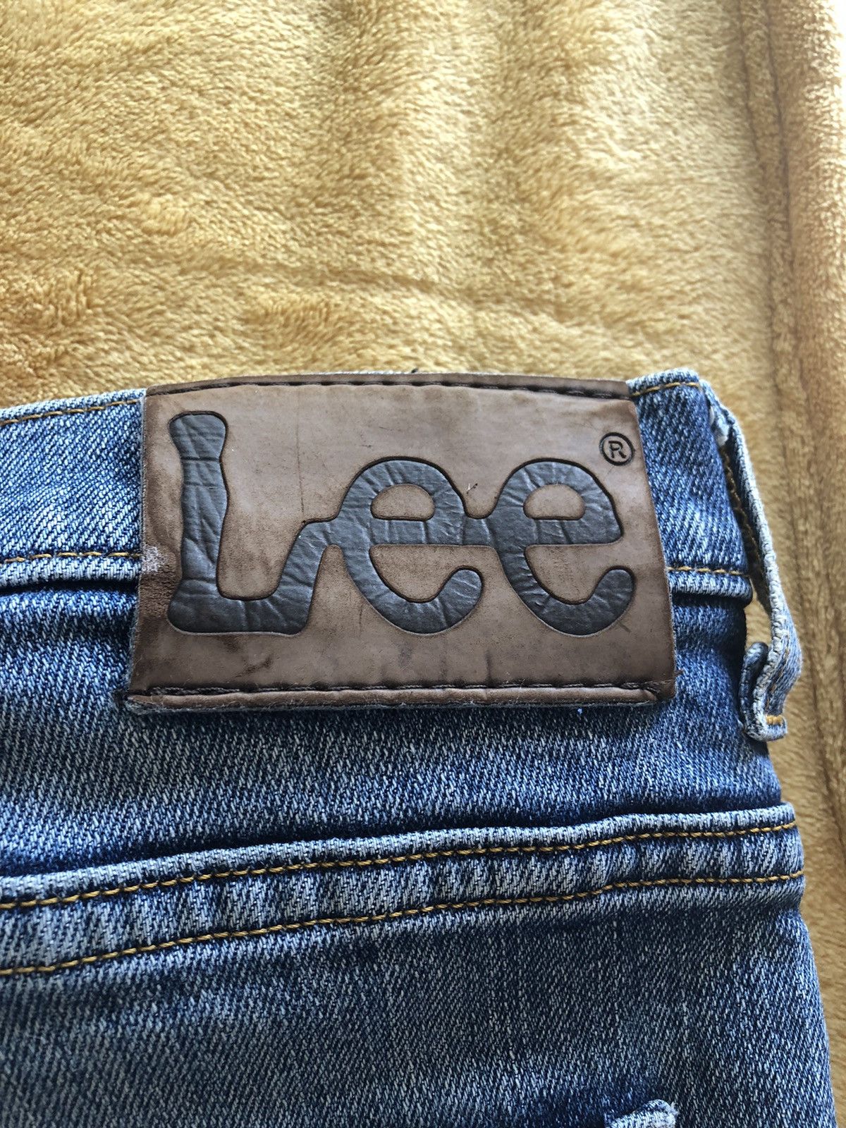 Lee × Vintage LEE POWELL VINTAGE QUALITY DENIM JEANS PANTS Size US 32 / EU 48 - 3 Thumbnail