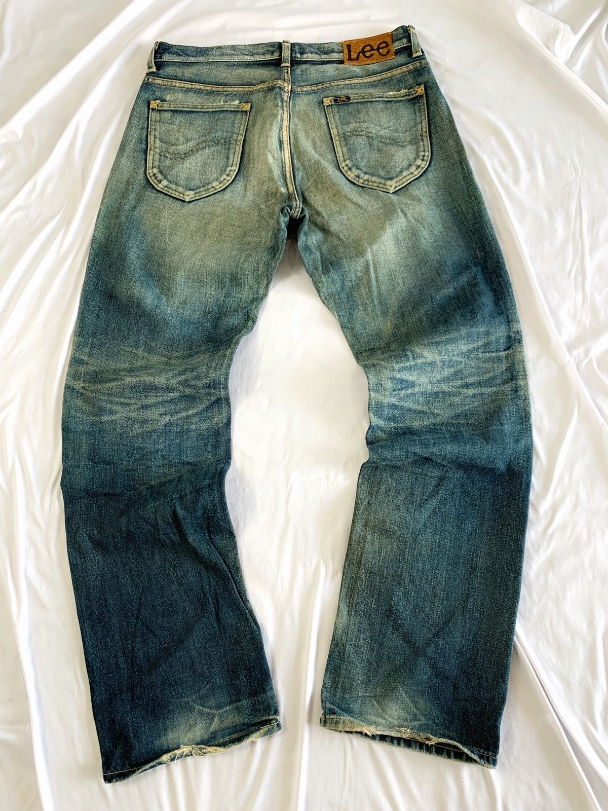 Lee lee dirty faded jeans pant Size US 34 / EU 50 - 7 Thumbnail