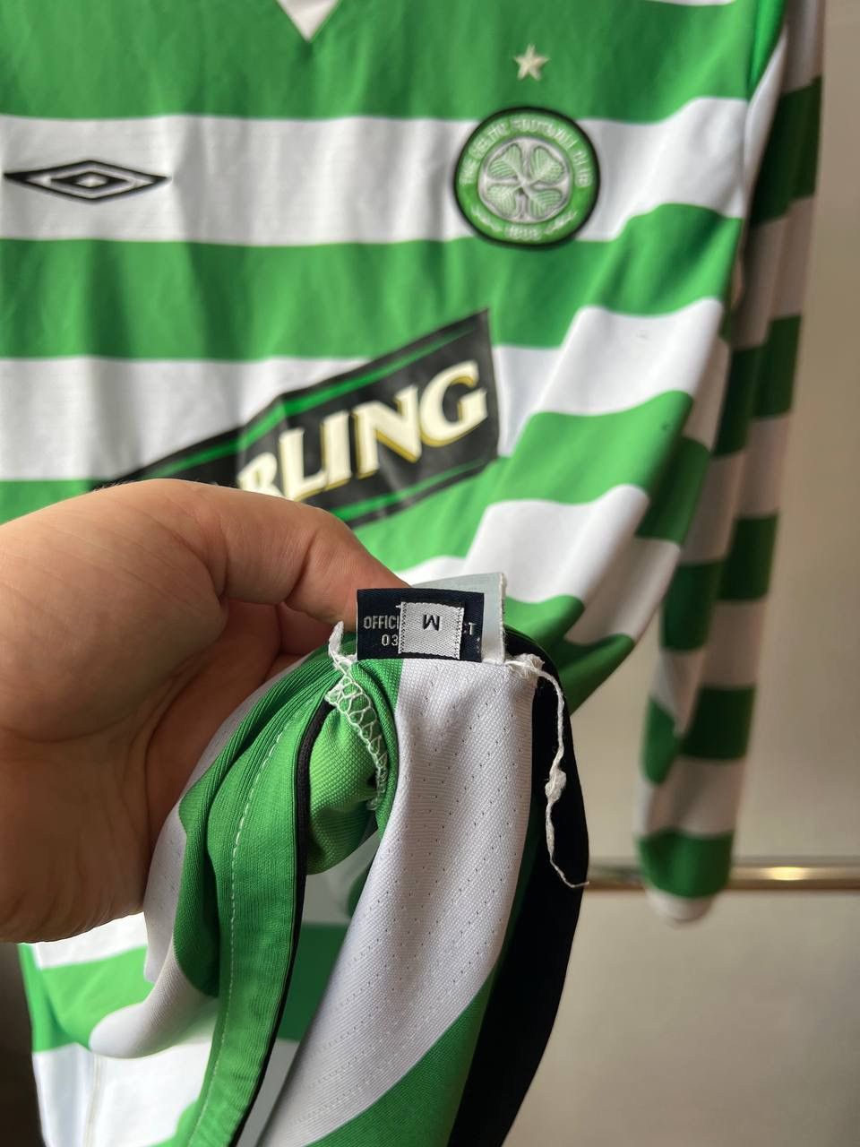 Umbro 2004/05 CELTIC FC HOME SOCCER JERSEY FOOTBALL SHIRT UMBRO M Size US M / EU 48-50 / 2 - 13 Thumbnail