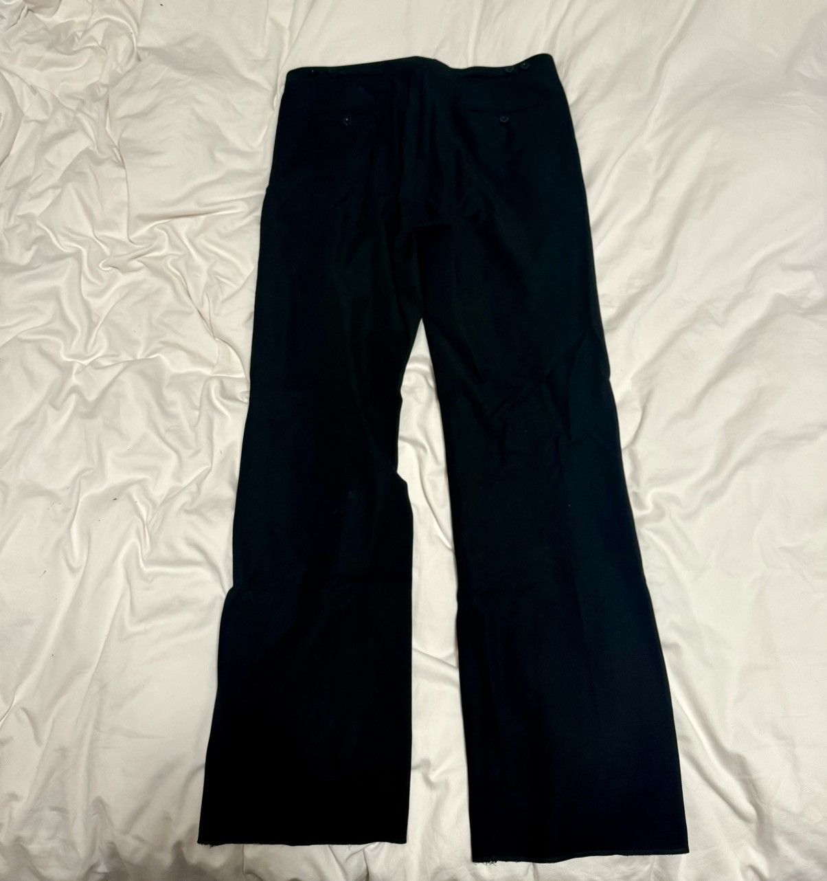 Valentino Valentino Black Wool Trousers Size US 34 / EU 50 - 2 Thumbnail
