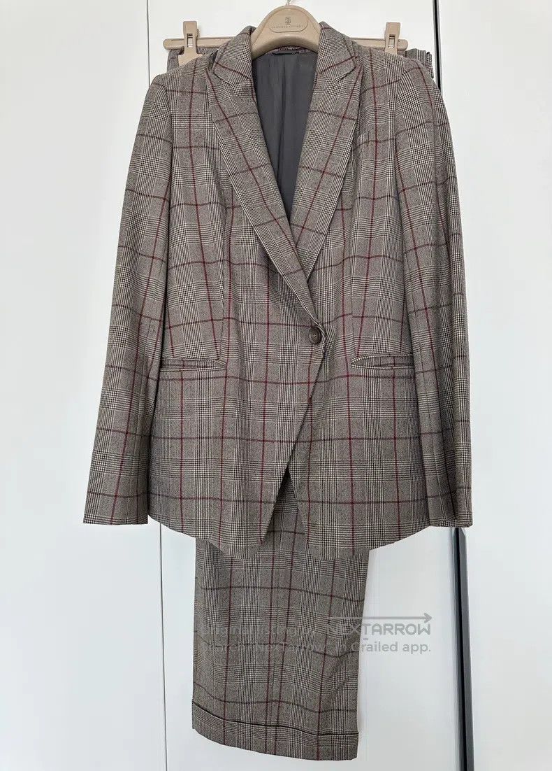 Brunello Cucinelli Brunello Cucinelli Wool Blazer Size S / US 4 / IT 40 - 1 Thumbnail