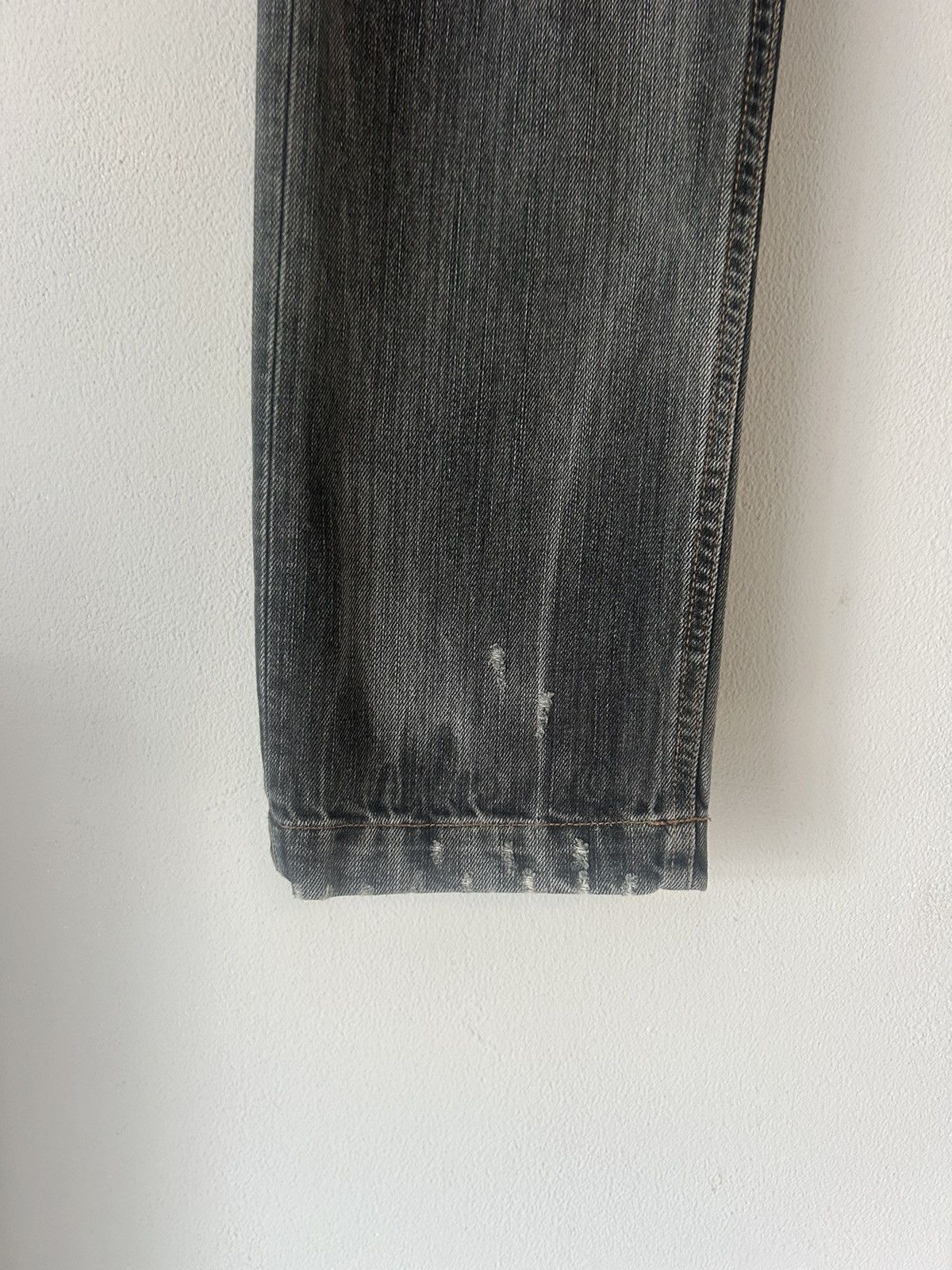 Dolce & Gabbana Distressed Black Wash Denim Jeans Size US 34 / EU 50 - 7 Thumbnail