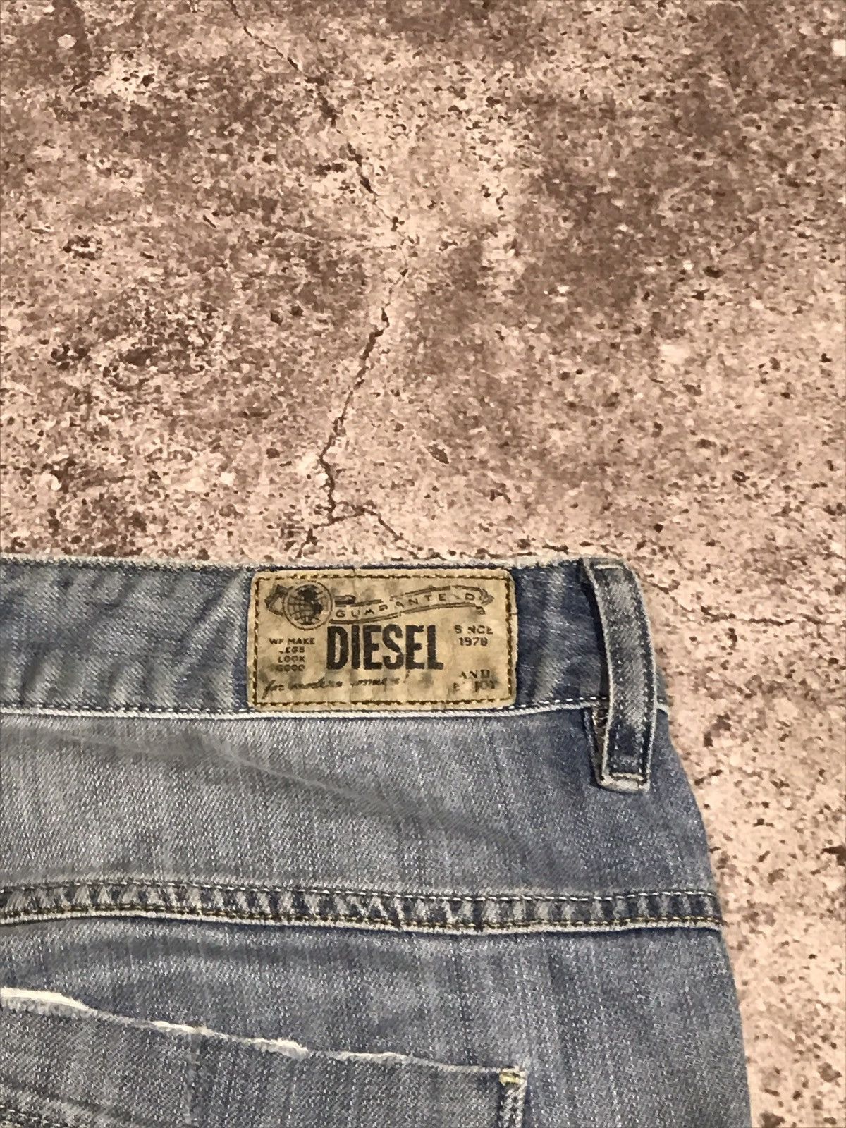 Diesel Vintage Y2K Jeans Diesel Denim Blue Size US 31 - 6 Thumbnail