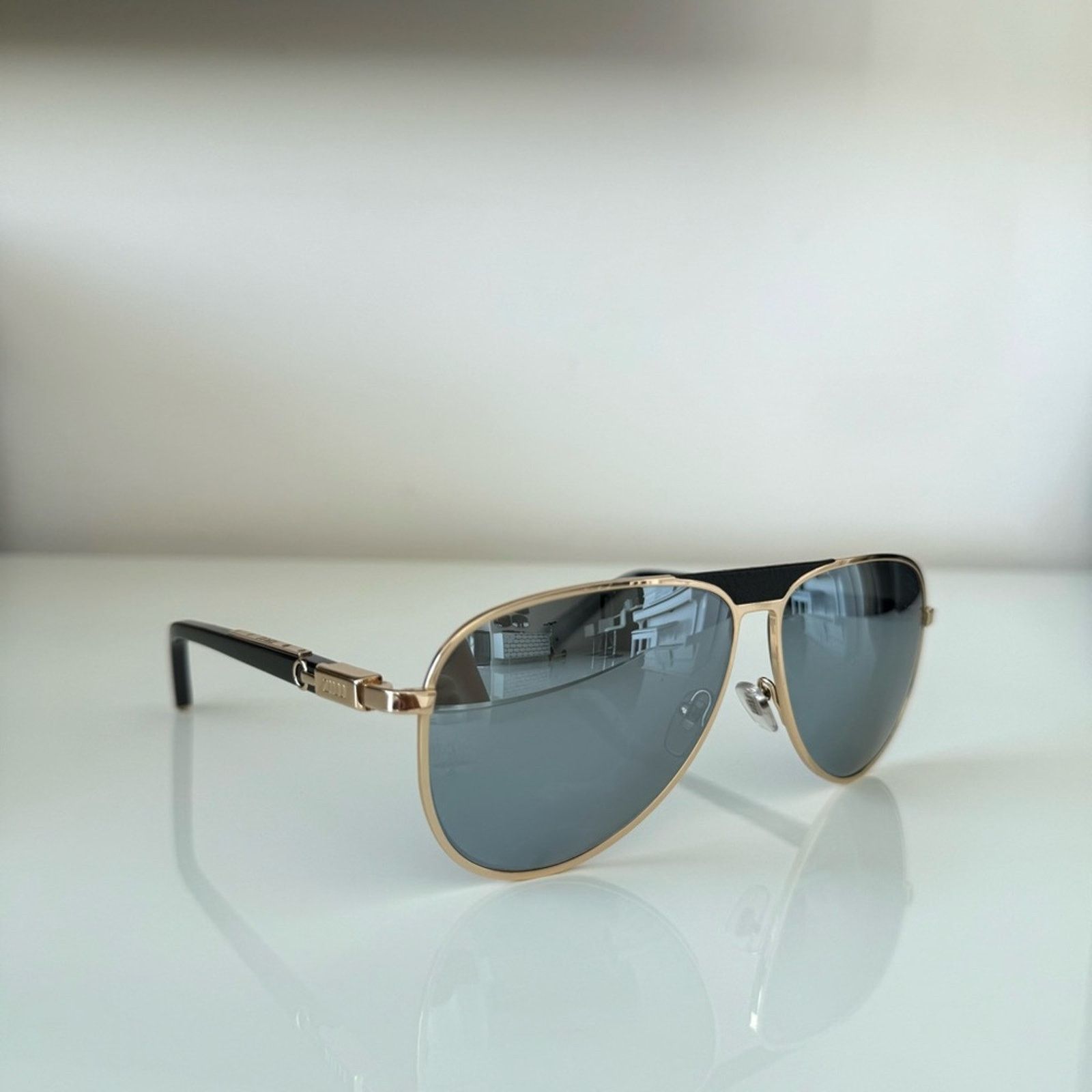 Zilli NEW!!! Zilli aviator men sunglasses ZI65021 C01 Retail 950$ Size ONE SIZE - 3 Thumbnail