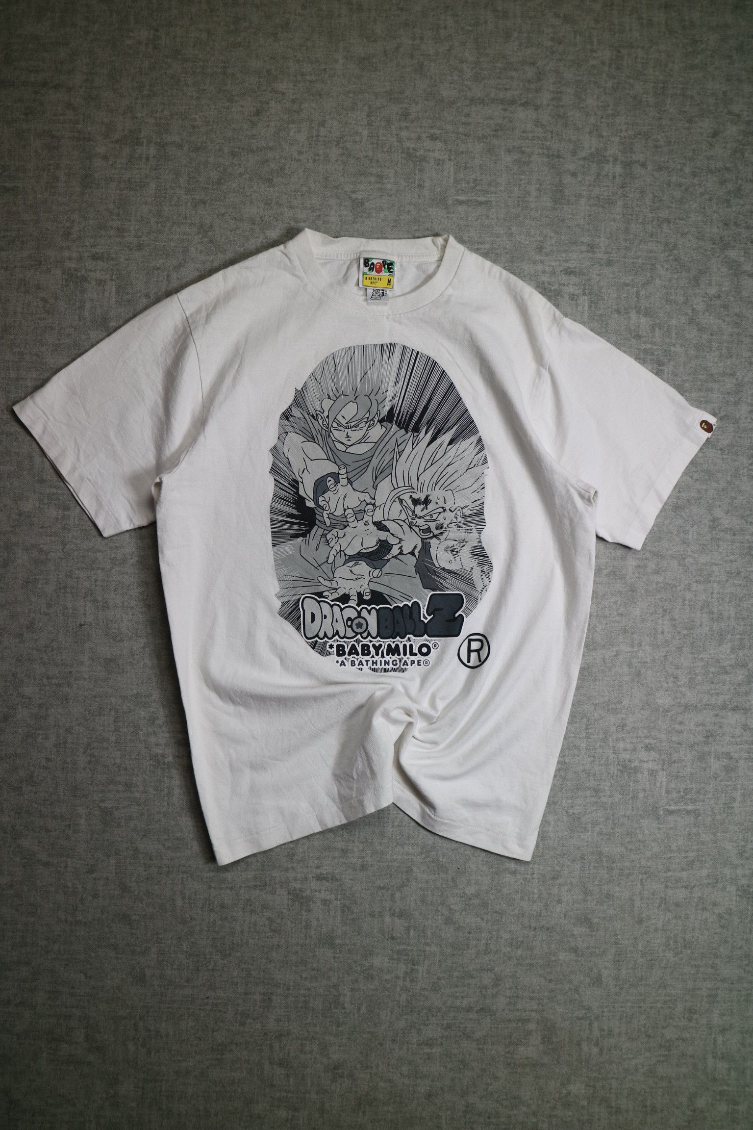 Bape BAPE × Dragon Ball Z Big Head T-shirt a bathing ape milo