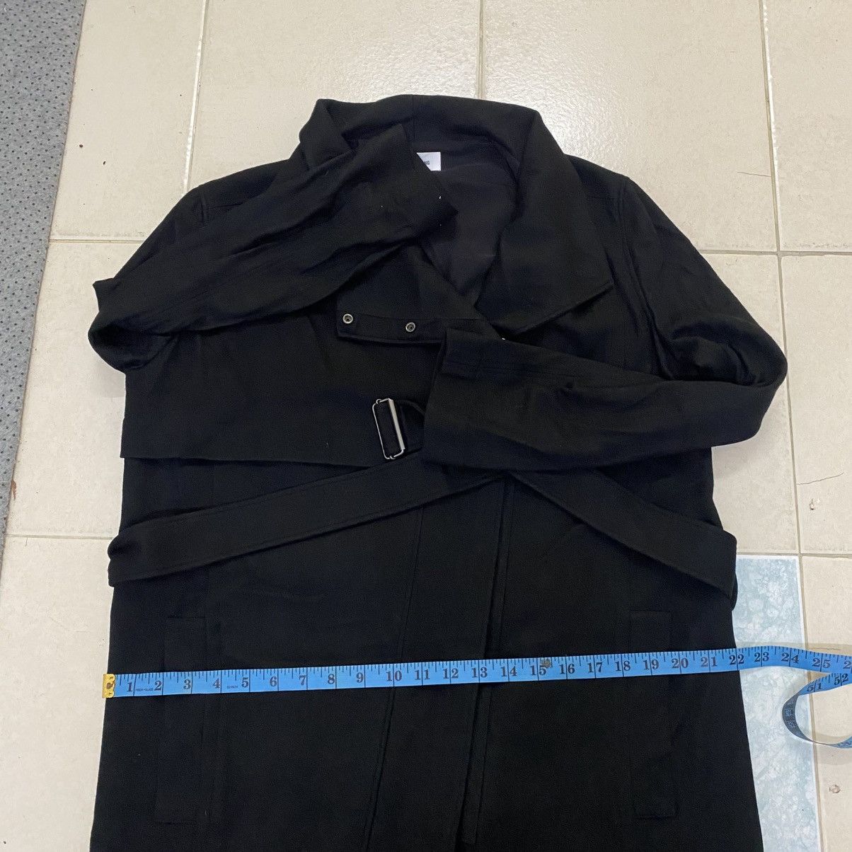 Helmut Lang ☀️Nice design Helmut Lang wool long jacket Size S / US 4 / IT 40 - 15 Thumbnail