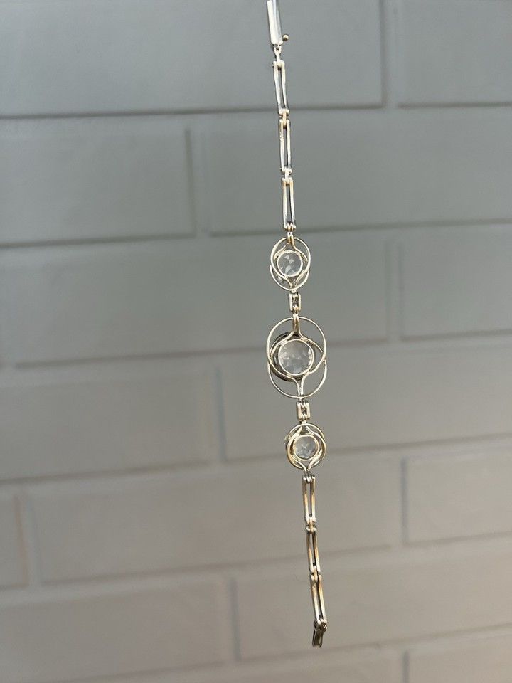 Other Silver Retro Vintage Women's Bracelet Rock Сrystal Size ONE SIZE - 20 Thumbnail