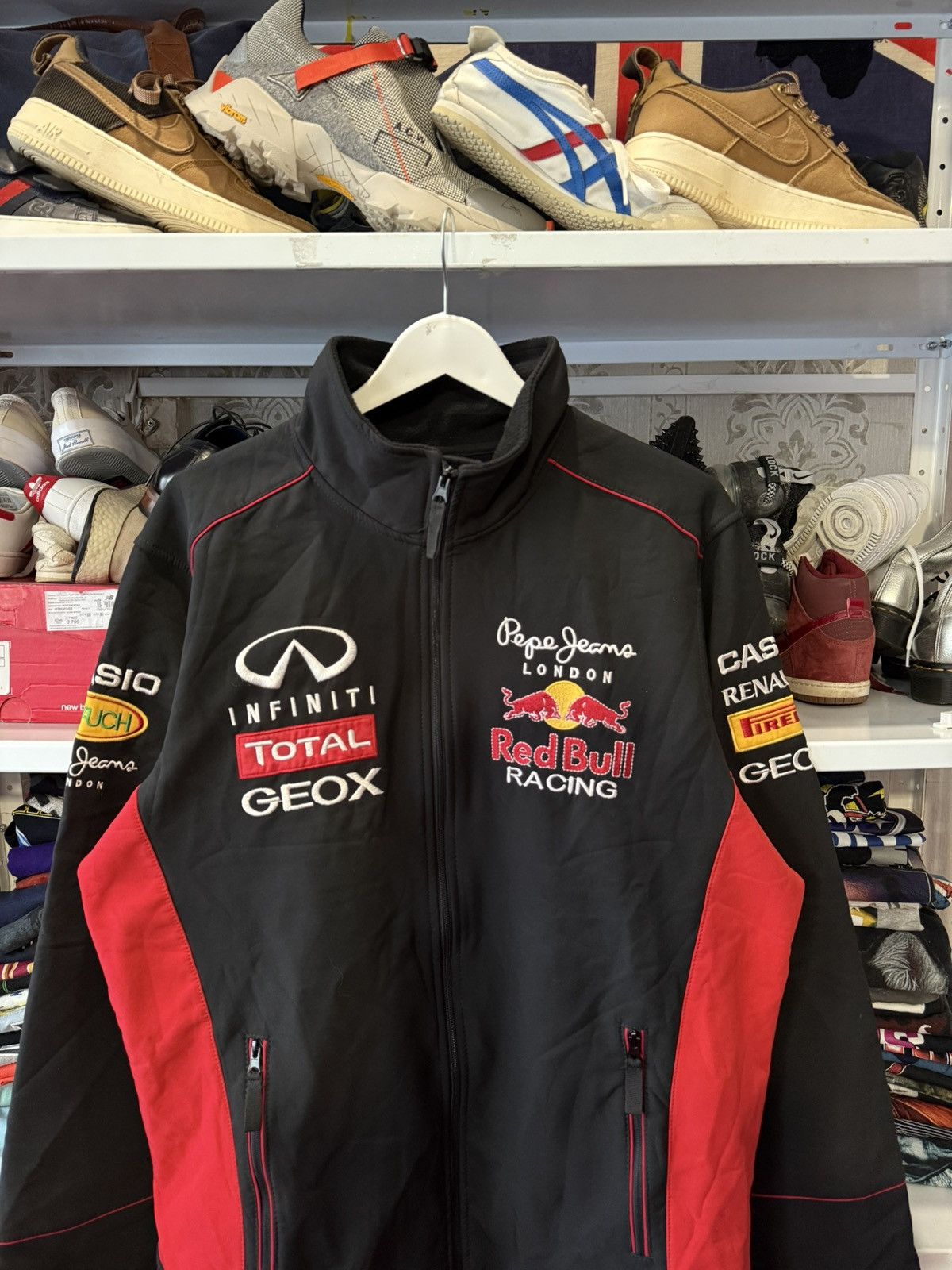 Red Bull Pepe jeans formula 1 London Red Bull Racing Racing Jacket Size US XXL / EU 58 / 5 - 2 Thumbnail