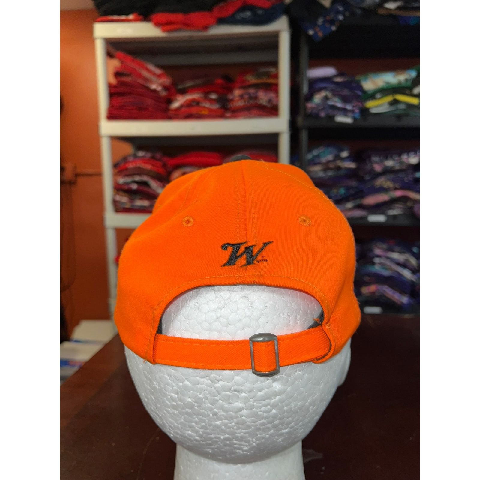 Winchester Winchester Hunting Hat Cap Orange Camo Hunt Gear Baseball OS Size ONE SIZE - 5 Thumbnail