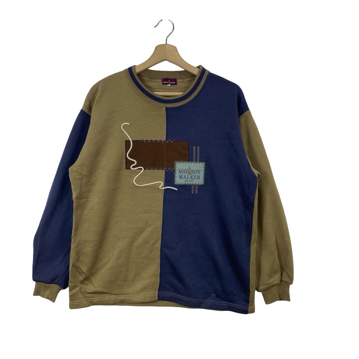 Madison Vintage MADISON WALKER Sweatshirt Crewneck Pullover Size US M / EU 48-50 / 2 - 3 Thumbnail