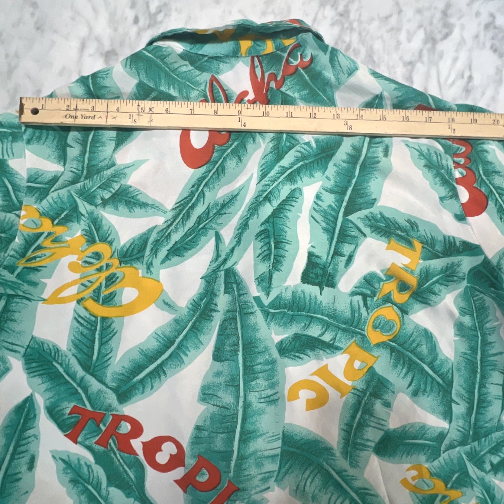ALOHAS VINTAGE Tropically Yours Hawaiian Shirt Men’s Large Rayon Aloha Floral Summer Spring Casual Party Cockail Size US L / EU 52-54 / 3 - 5 Thumbnail