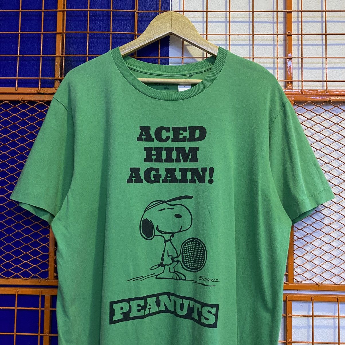 Uniqlo Uniqlo Peanuts Snoopy Tshirt Cartoon Network Size US XL / EU 56 / 4 - 2 Thumbnail