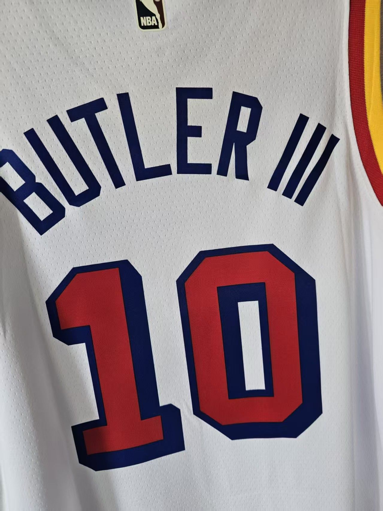 NBA Golden State Warriors 10 Jimmy Butler III Jersey White Size US XL / EU 56 / 4 - 4 Thumbnail