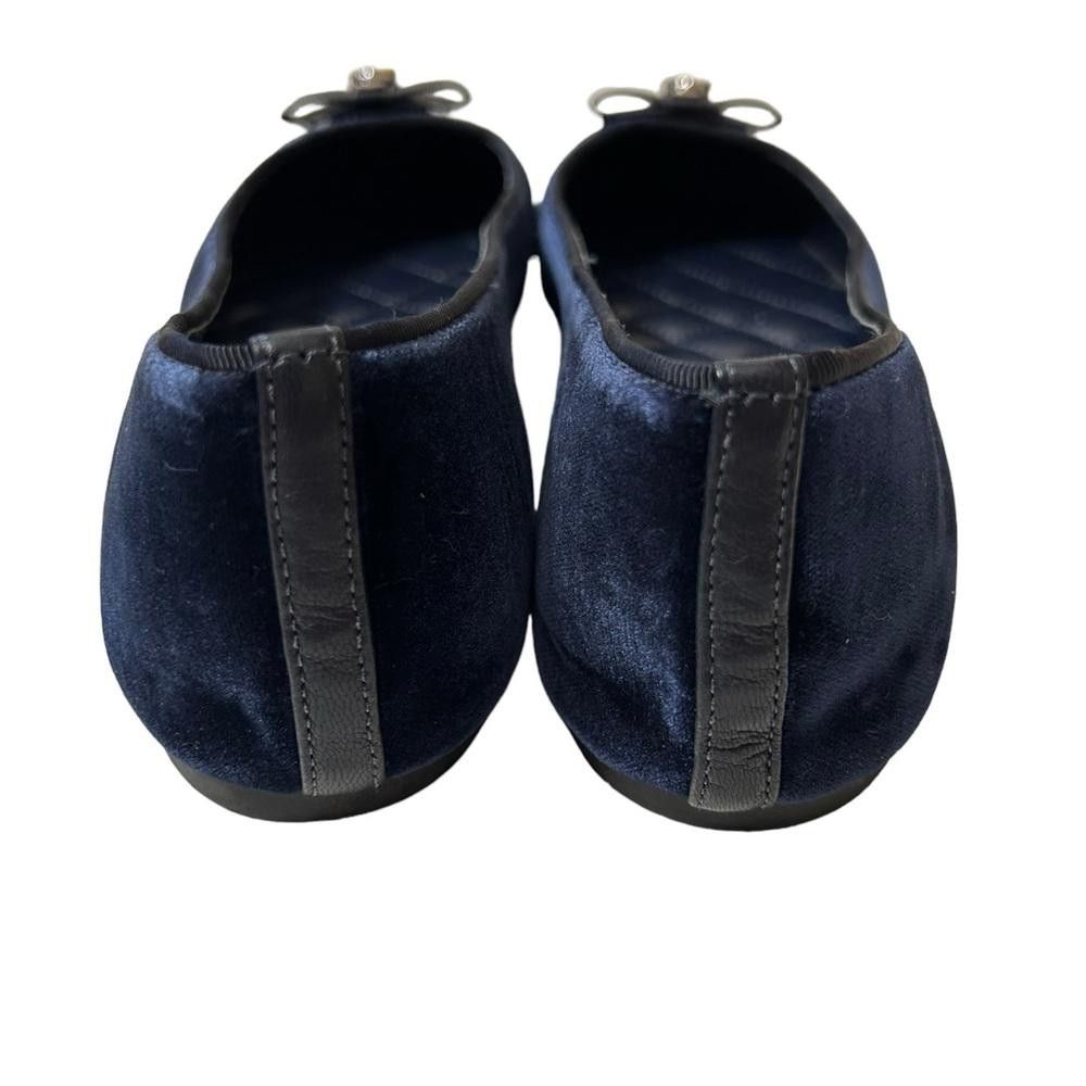 Michael Kors Michael Kors l Alice Ballet Blue Velvet Flats 10 Size US 10 / IT 40 - 4 Thumbnail