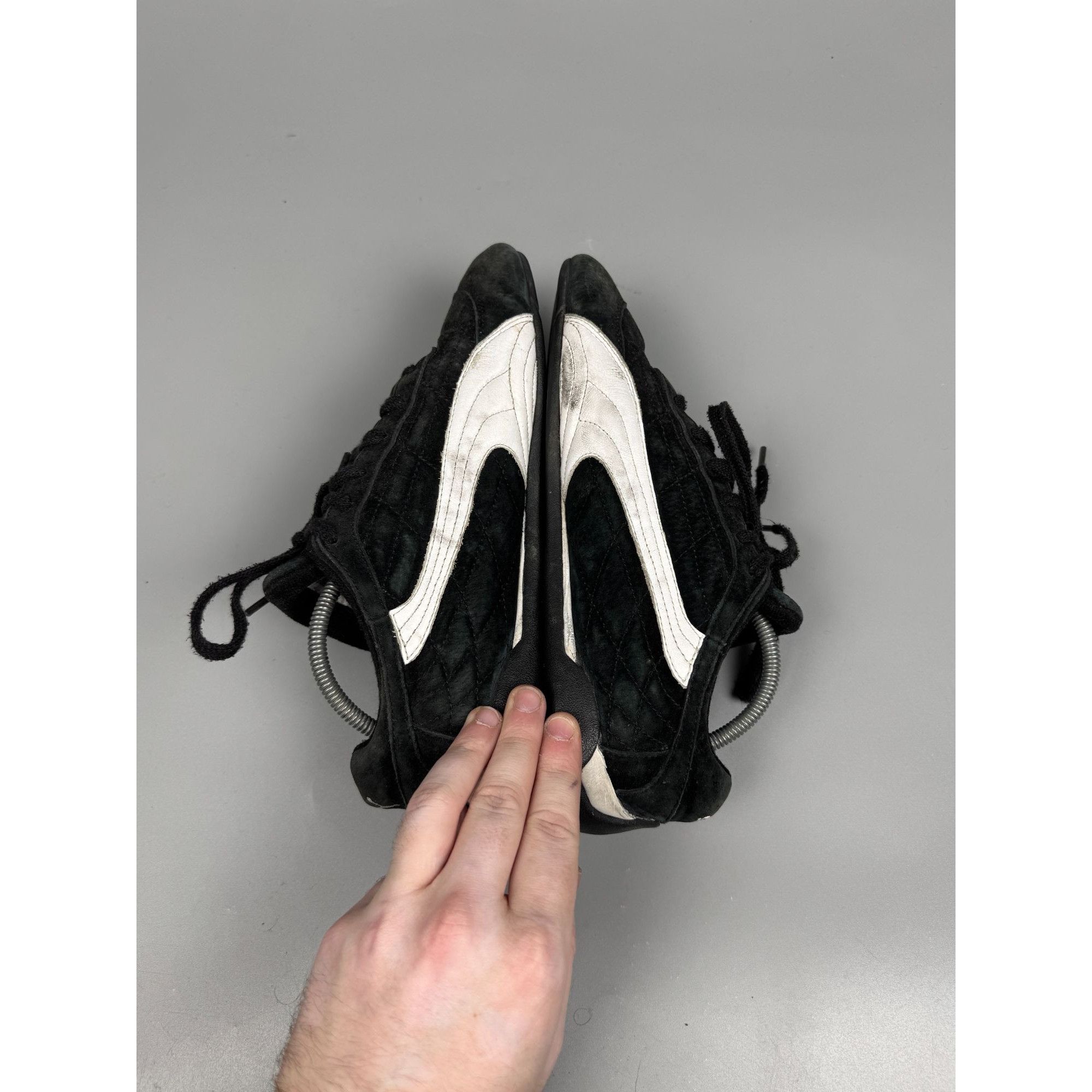Puma Puma Speed Cat Vintage Black Suede Sneakers (Y1168) Size US 7.5 / EU 40-41 - 8 Thumbnail