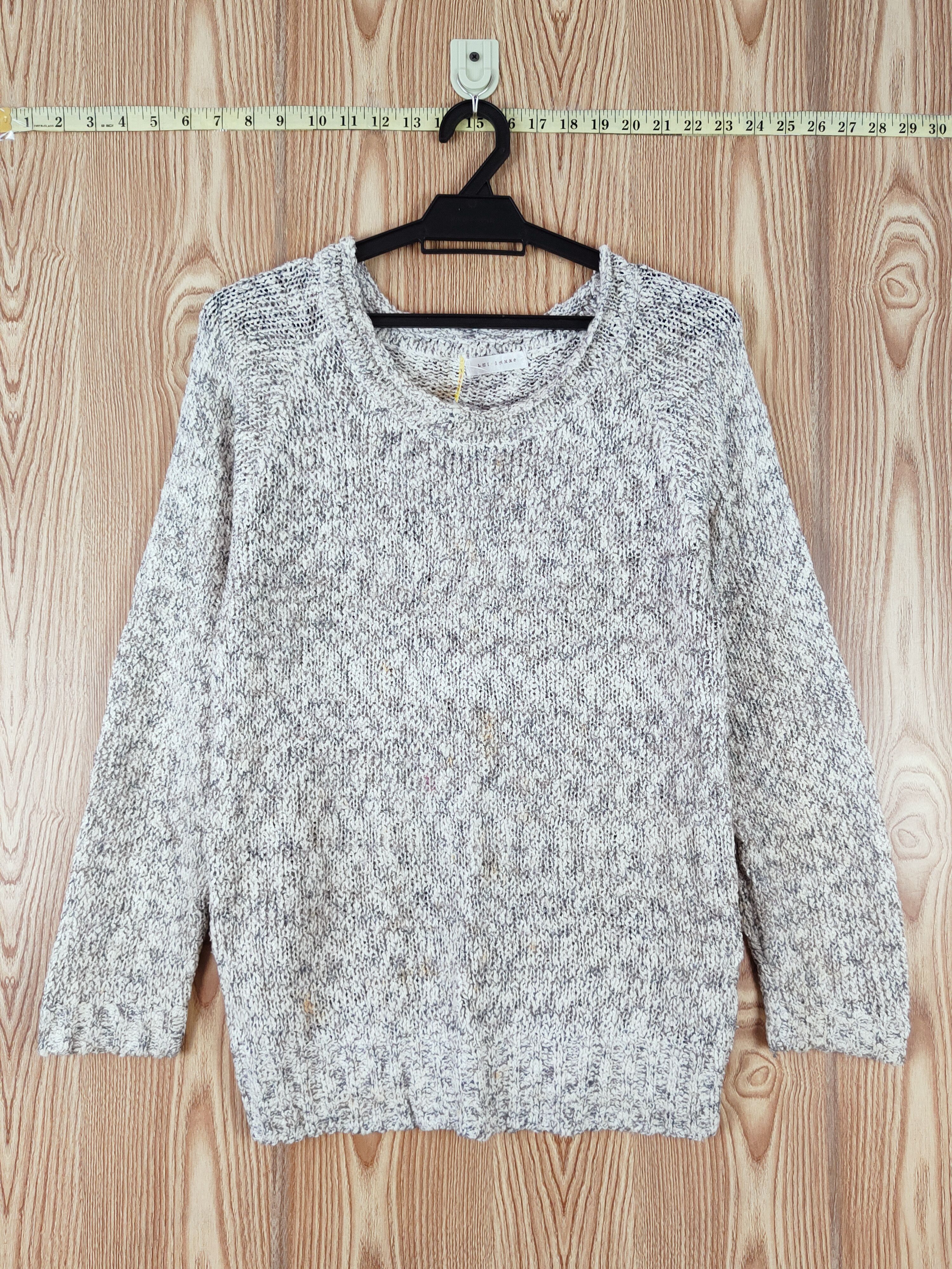 Japanese Brand × Vintage Lai Janne Gray Knitwear Sweatshirts #W753 Size M / US 6-8 / IT 42-44 - 1 Thumbnail