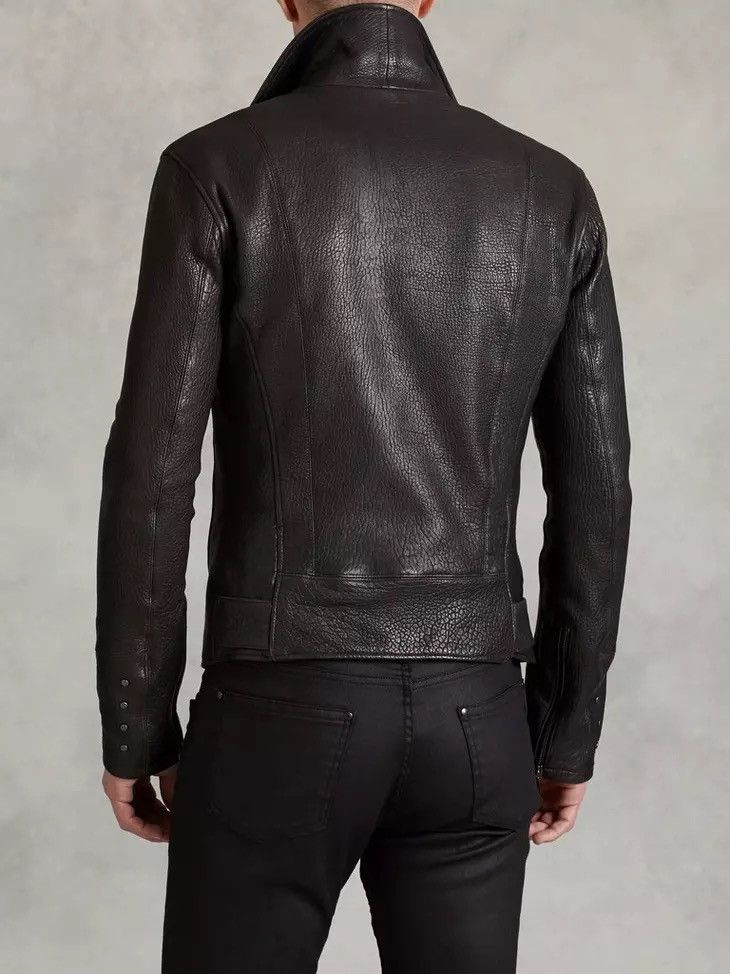 John Varvatos Biker Jacket With Zip Patch Pocket. EU 48 Size US M / EU 48-50 / 2 - 3 Thumbnail