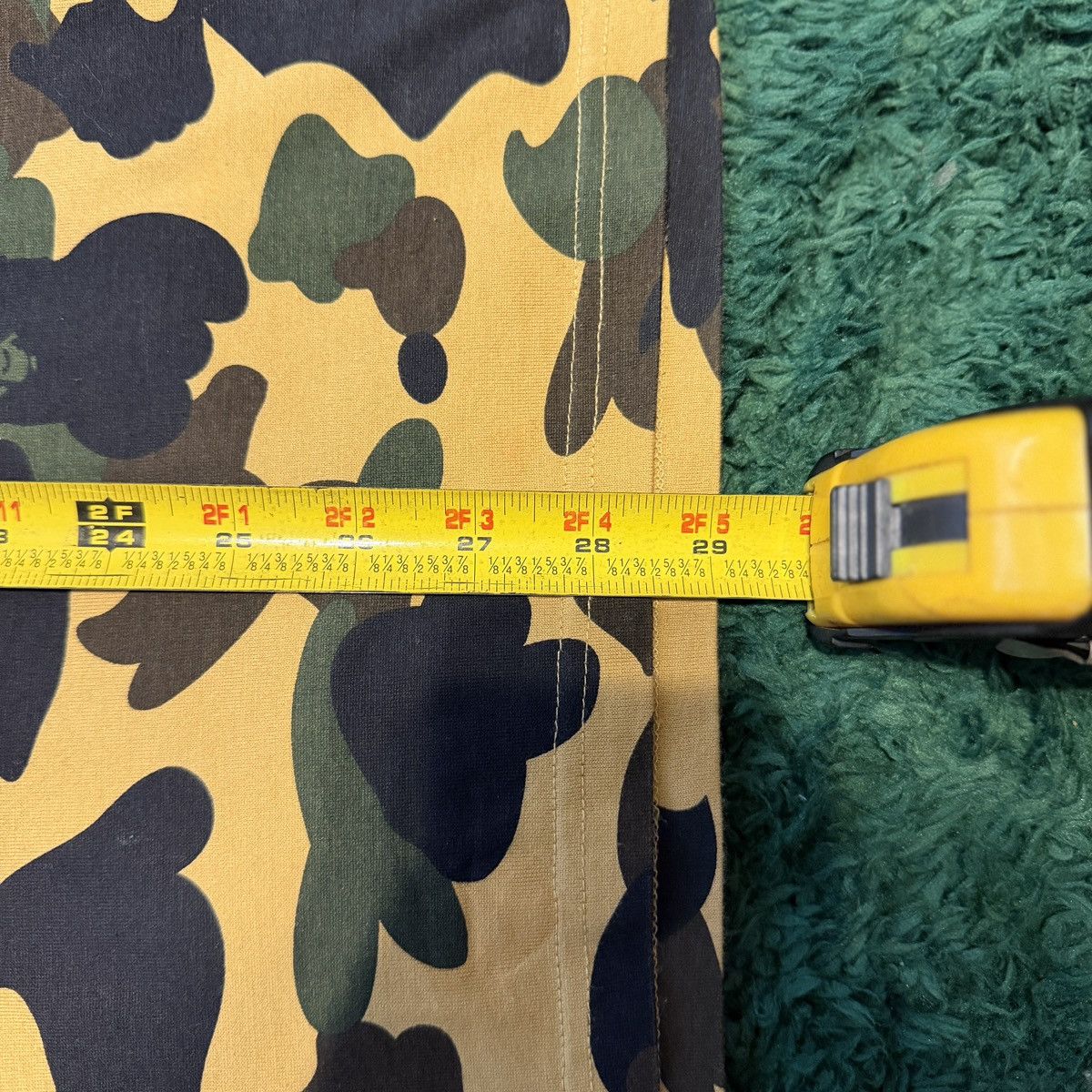 Bape 1st camo all logo tee Size US XL / EU 56 / 4 - 4 Thumbnail