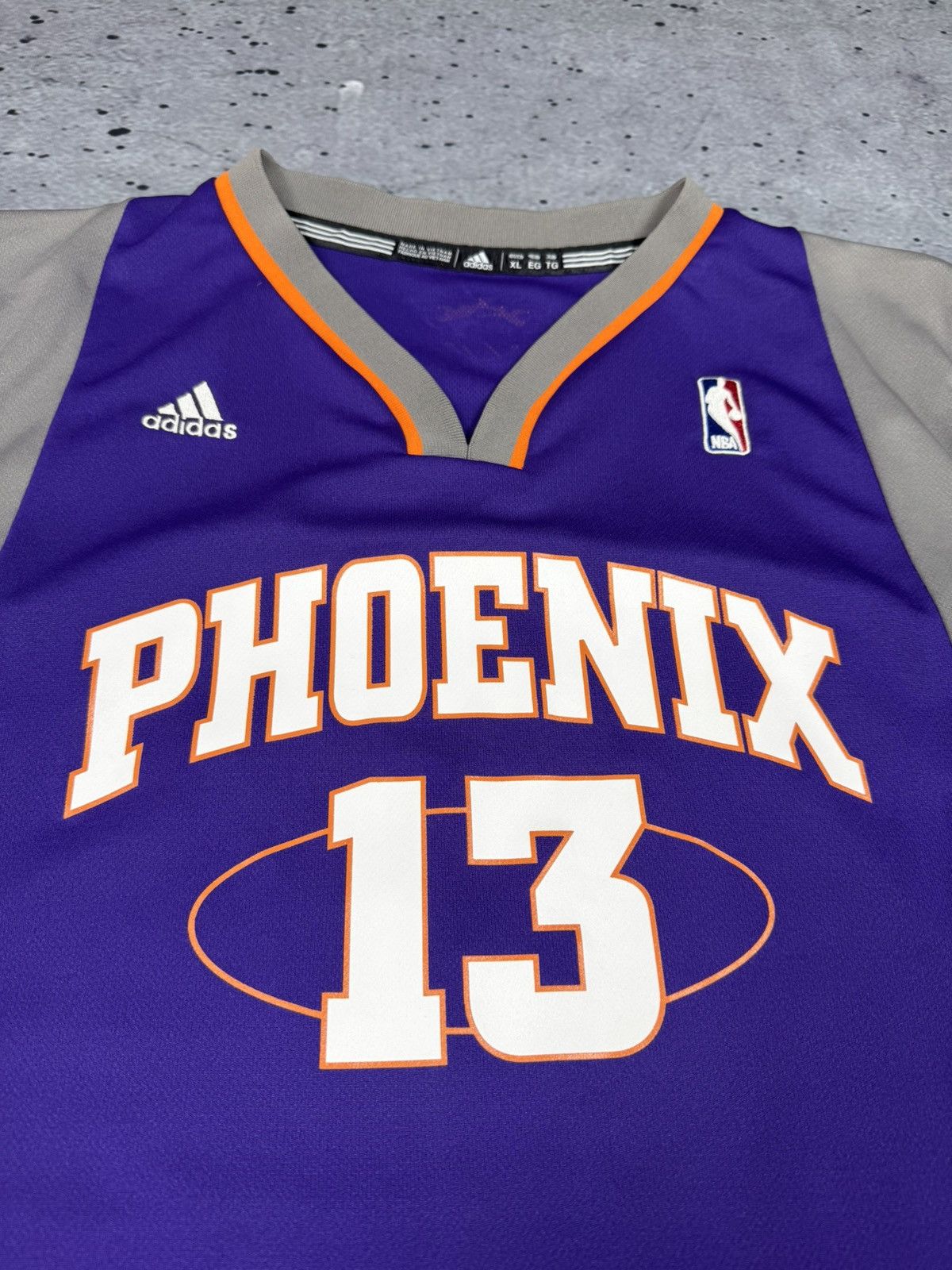 NBA Phoenix Suns Steve Nash Adidas NBA Basketball Jersey Size US XL / EU 56 / 4 - 3 Thumbnail