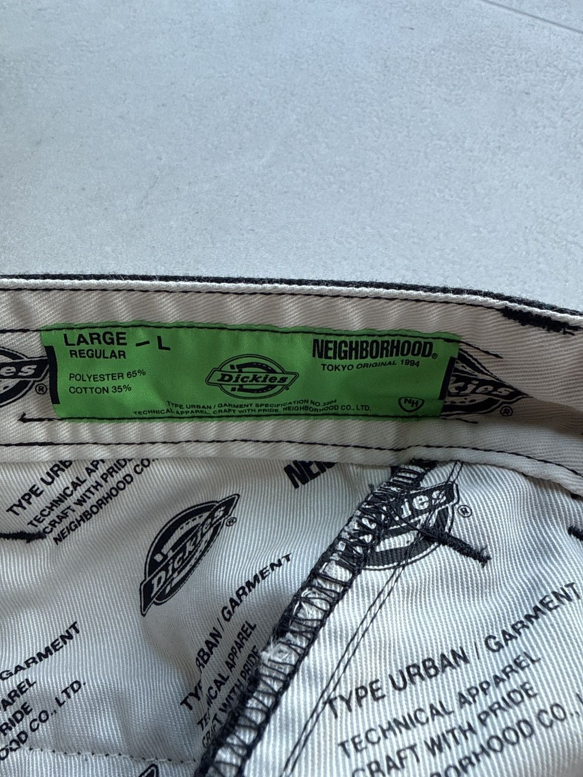 Other Neighborhood x Dickies wide pants sz L black Size US 32 / EU 48 - 8 Thumbnail