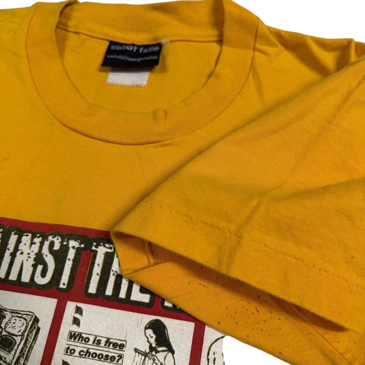 Band Tees × Rage Against The Machine × Vintage VINTAGE 1999 RAGE AGAINST THE MACHINE PROMO BAND SHIRTS Size US S / EU 44-46 / 1 - 6 Thumbnail