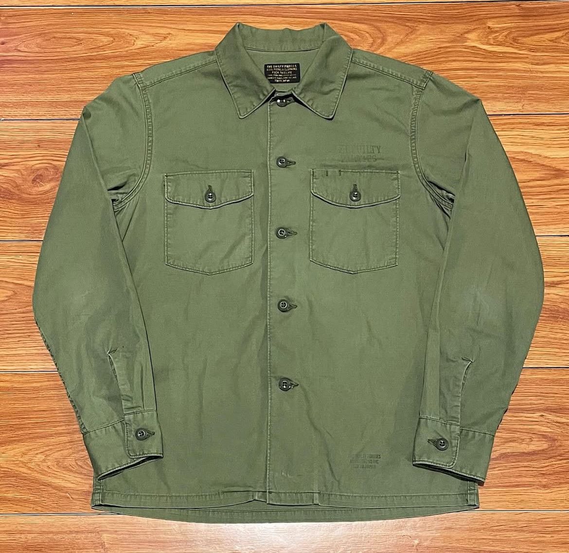 Wacko Maria 2000s Wacko Maria Guilty Parties Aloha Tokyo Military Shirt Size US M / EU 48-50 / 2 - 2 Thumbnail