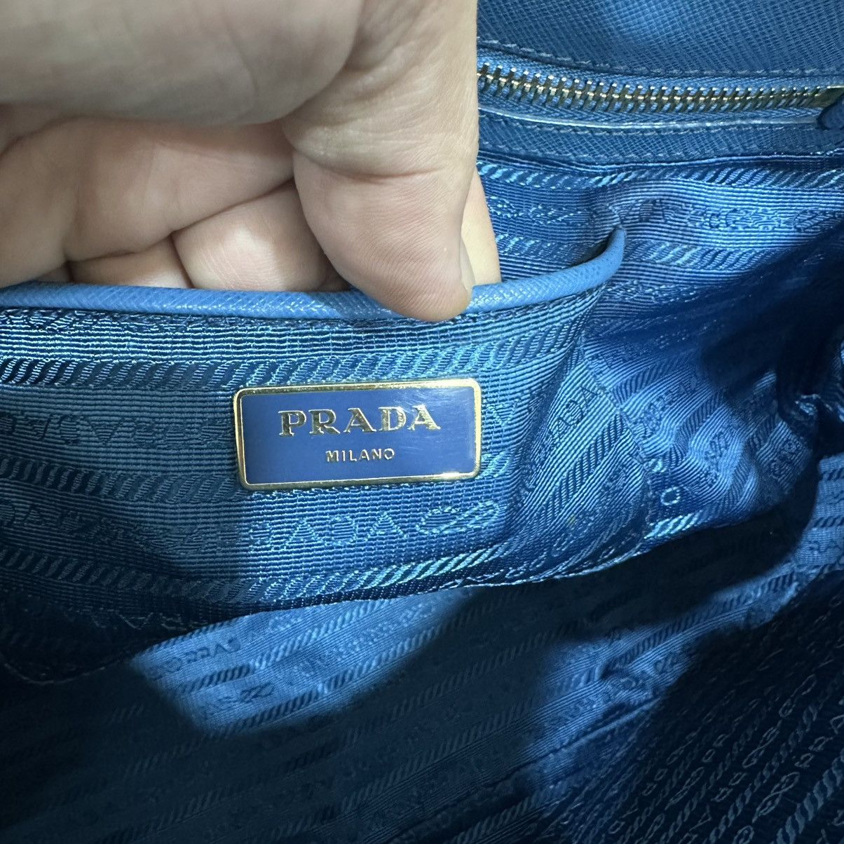 Prada PRADA GALLERIA SATCHEL TWO WAY BAG SAFFIANO LEATHER Size ONE SIZE - 20 Thumbnail