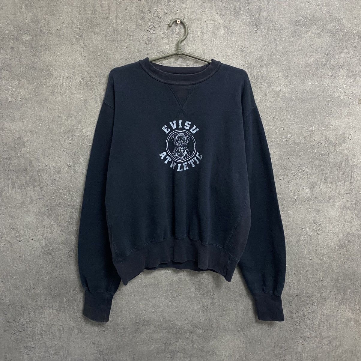 Evisu Evisu Sweatshirt Japanese Brand Streetwear Big Logo Size US L / EU 52-54 / 3 - 1 Thumbnail