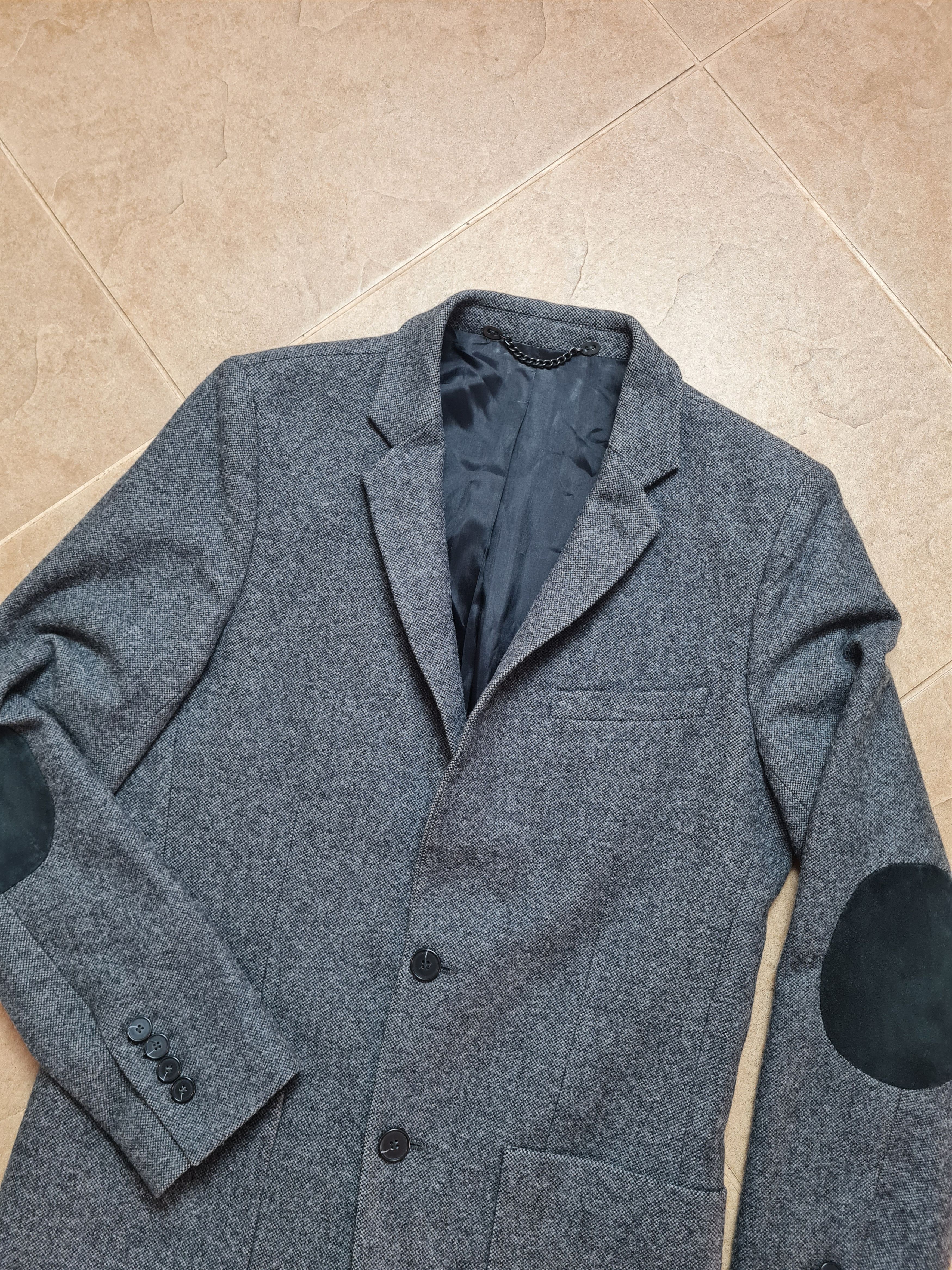Sandro Jacket Sandro Paris Belted Blazer in Grey Wool Size 46 Size US S / EU 44-46 / 1 - 2 Thumbnail
