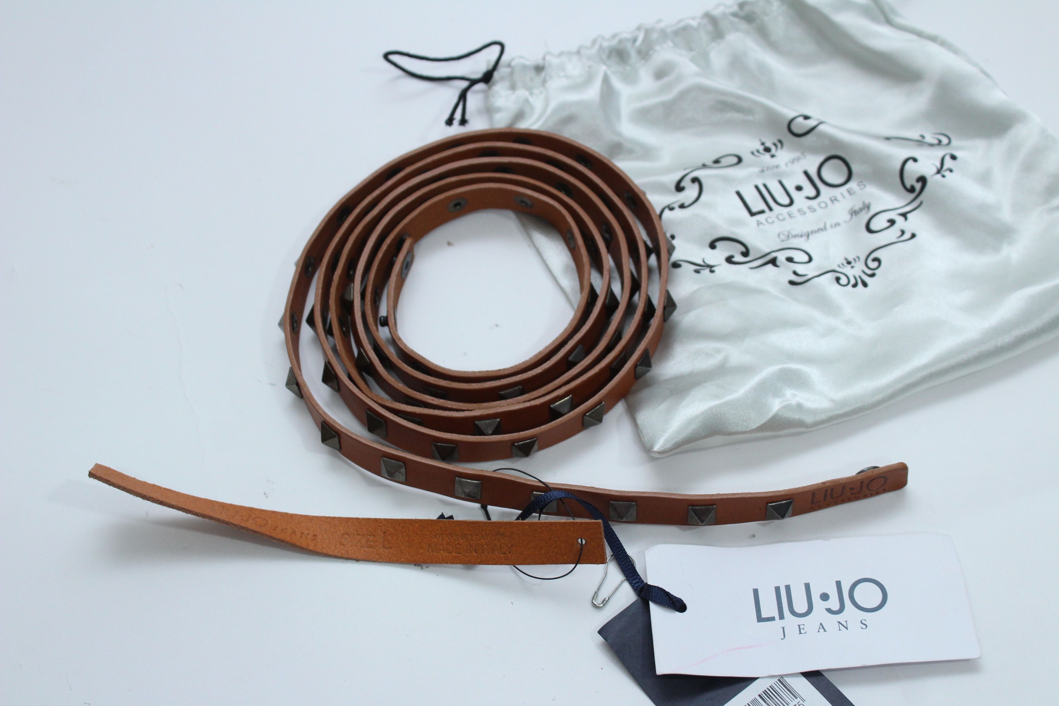 Liu Jo Liu Jo Leather Belt Size L Made In Italy New Authentic Size ONE SIZE - 2 Thumbnail