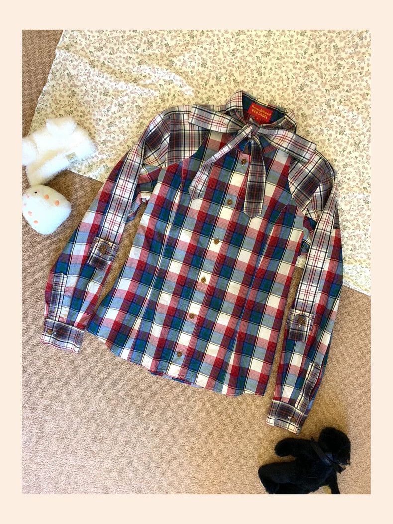 Vivienne Westwood Vivienne Westwood Striped Shirt, Vintage Secondhand Size M / US 6-8 / IT 42-44 - 1 Thumbnail