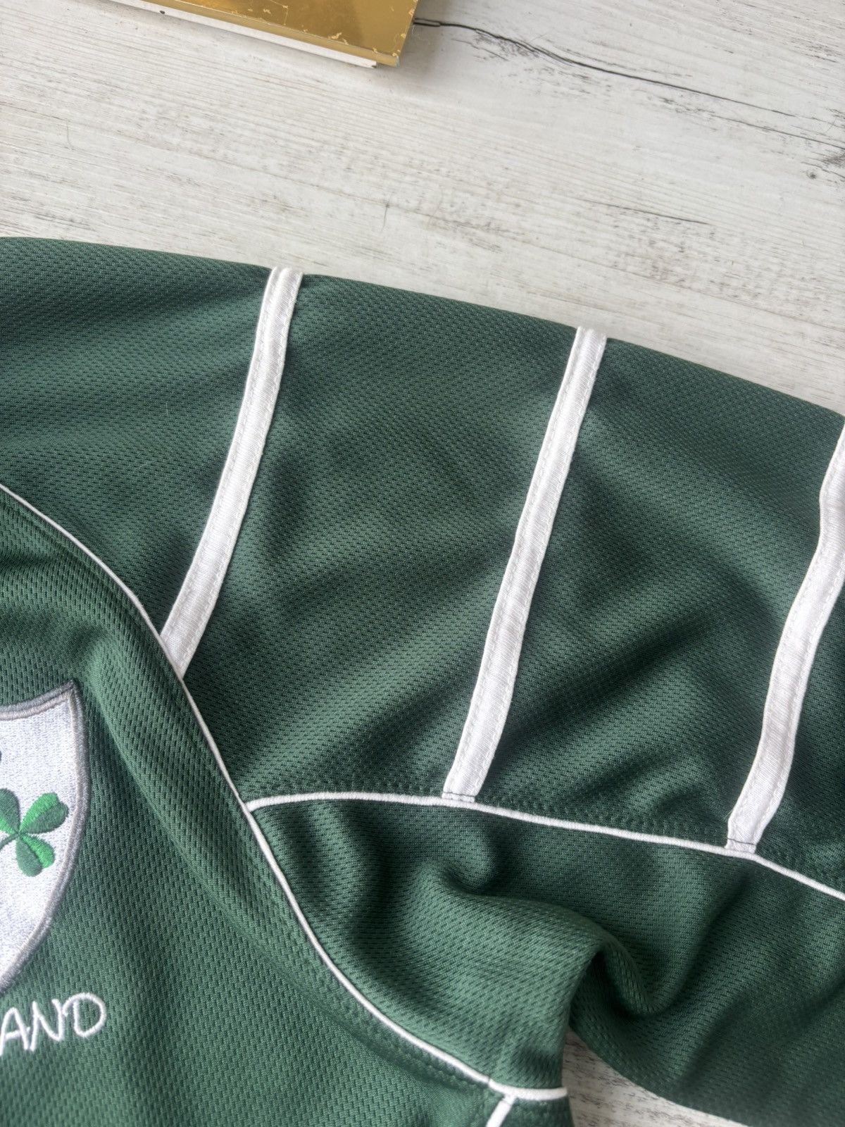 Other Vintage Ireland Rugby Jersey - Live For Rugby LFR Size US L / EU 52-54 / 3 - 6 Thumbnail