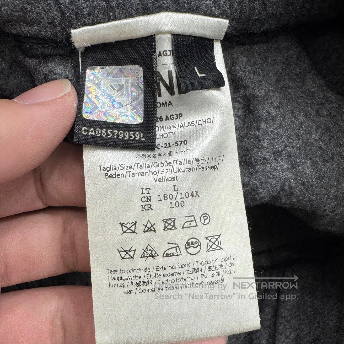Fendi FENDI Side-stitched knitted double-F cashmere casual pants Size US 32 / EU 48 - 5 Thumbnail