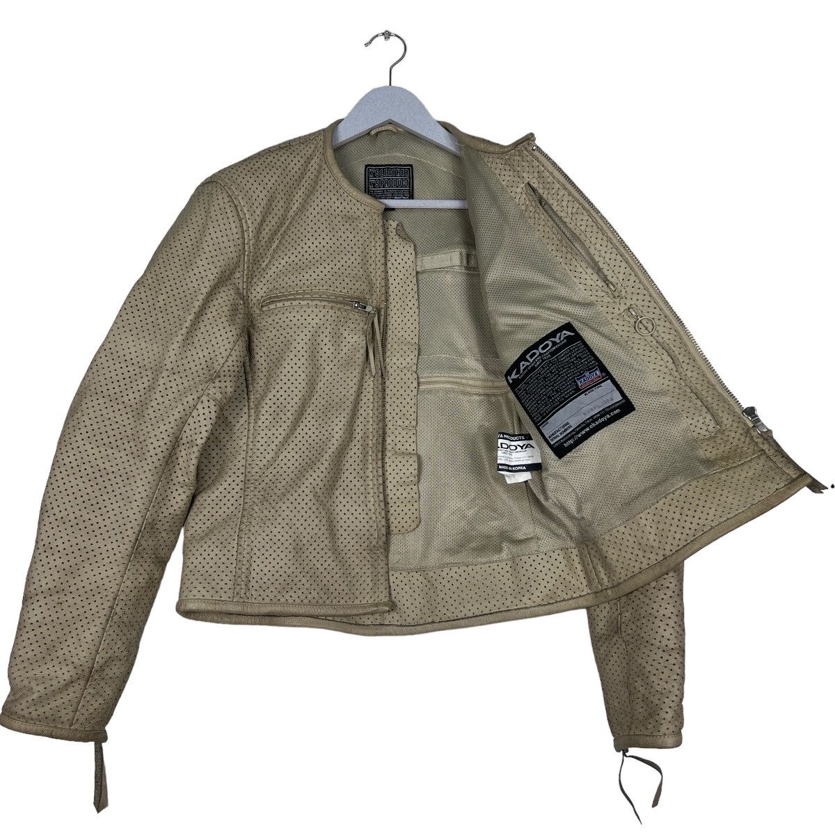 Kadoya 🔥 KADOYA K's LEATHER CUT OFF JACKET Size US M / EU 48-50 / 2 - 10 Thumbnail