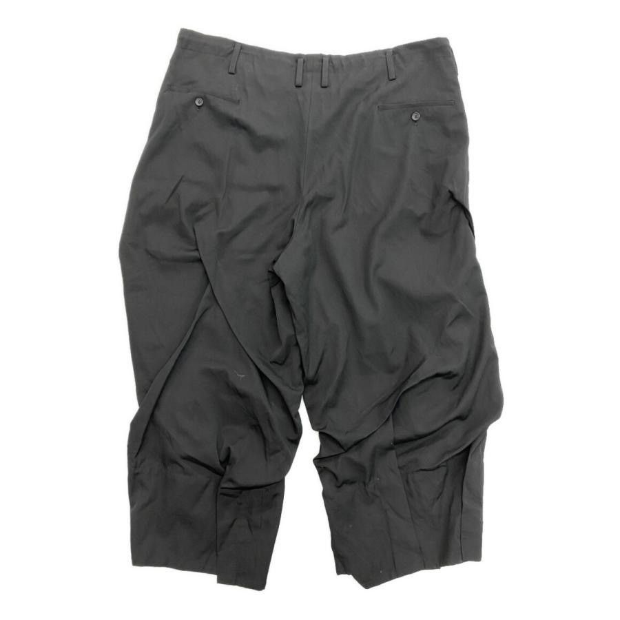Yohji Yamamoto Yohji Yamamoto Pour Homme Wool Thick Wide Random Tuck Pants Size US 34 / EU 50 - 14 Thumbnail