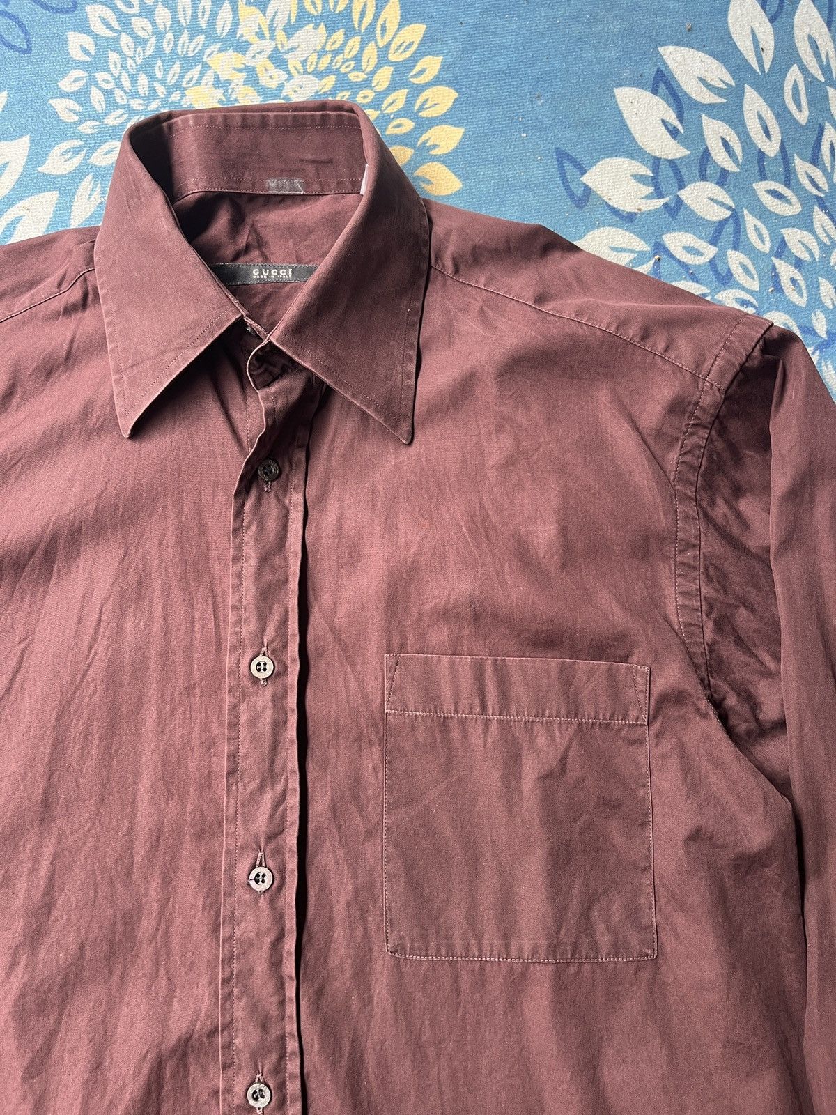 Gucci Mens Gucci Work Tshirt Used Size US M / EU 48-50 / 2 - 2 Thumbnail