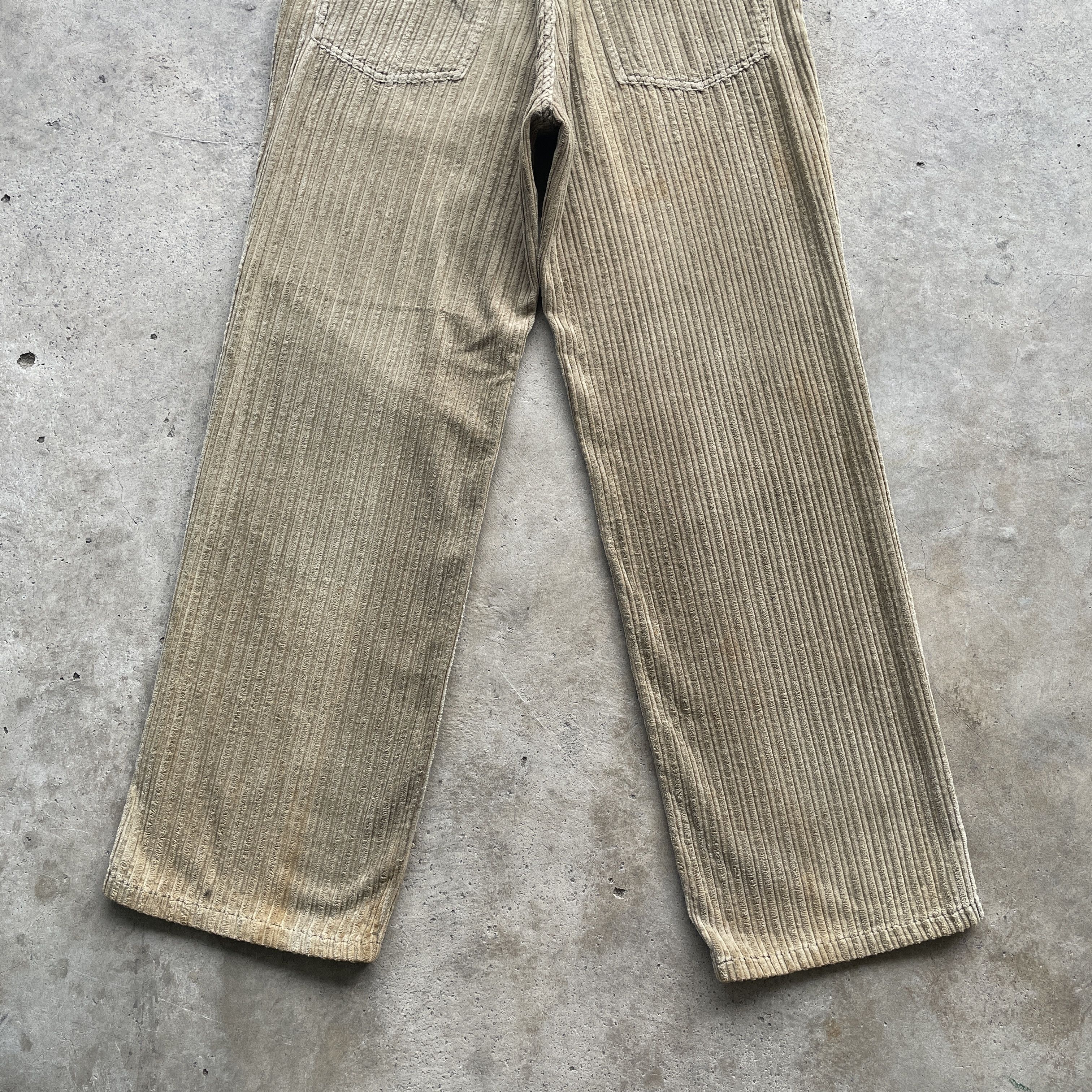 Carhartt VINTAGE CARHARTT FADED BROWNS CORDUROI TROUSERS PANTS W30 Size US 30 / EU 46 - 12 Thumbnail
