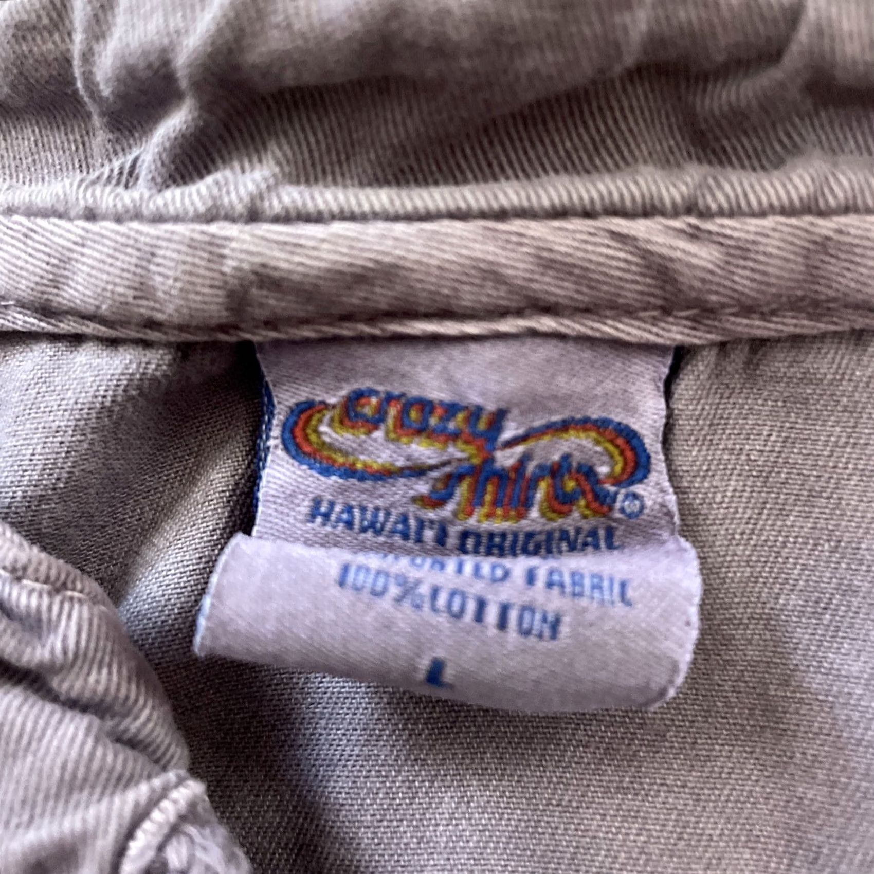 Vintage Crazy Shirts Hawaii Henley Sweater Men L Purple Lilac Rainbow Logo USA Stretch Shirt Size US L / EU 52-54 / 3 - 7 Thumbnail