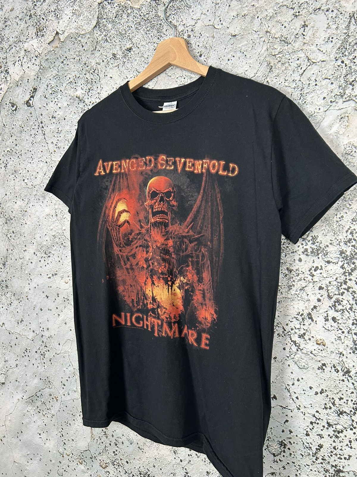 Band Tees Vintage Avenged Sevenfold Nightmare Rock Band Tee Graphic Size US M / EU 48-50 / 2 - 2 Thumbnail