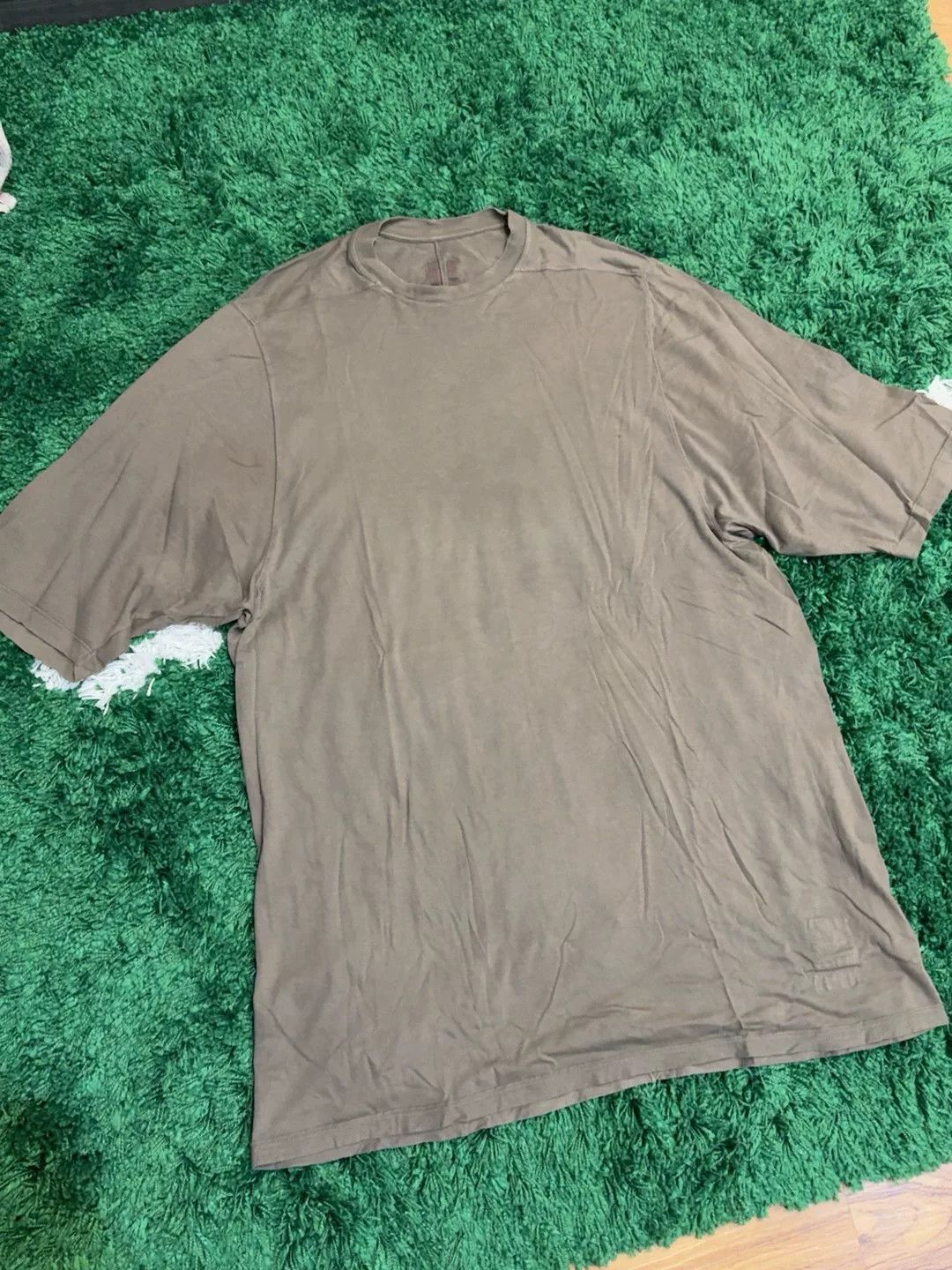 Rick Owens Drkshdw Rick Owens Green Short Sleeve Tee Size US M / EU 48-50 / 2 - 1 Thumbnail