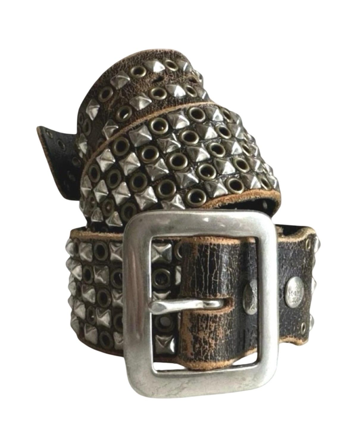 Hysteric Glamour Vintage Balthazaar Studded Leather l Belt Size ONE SIZE - 1 Thumbnail
