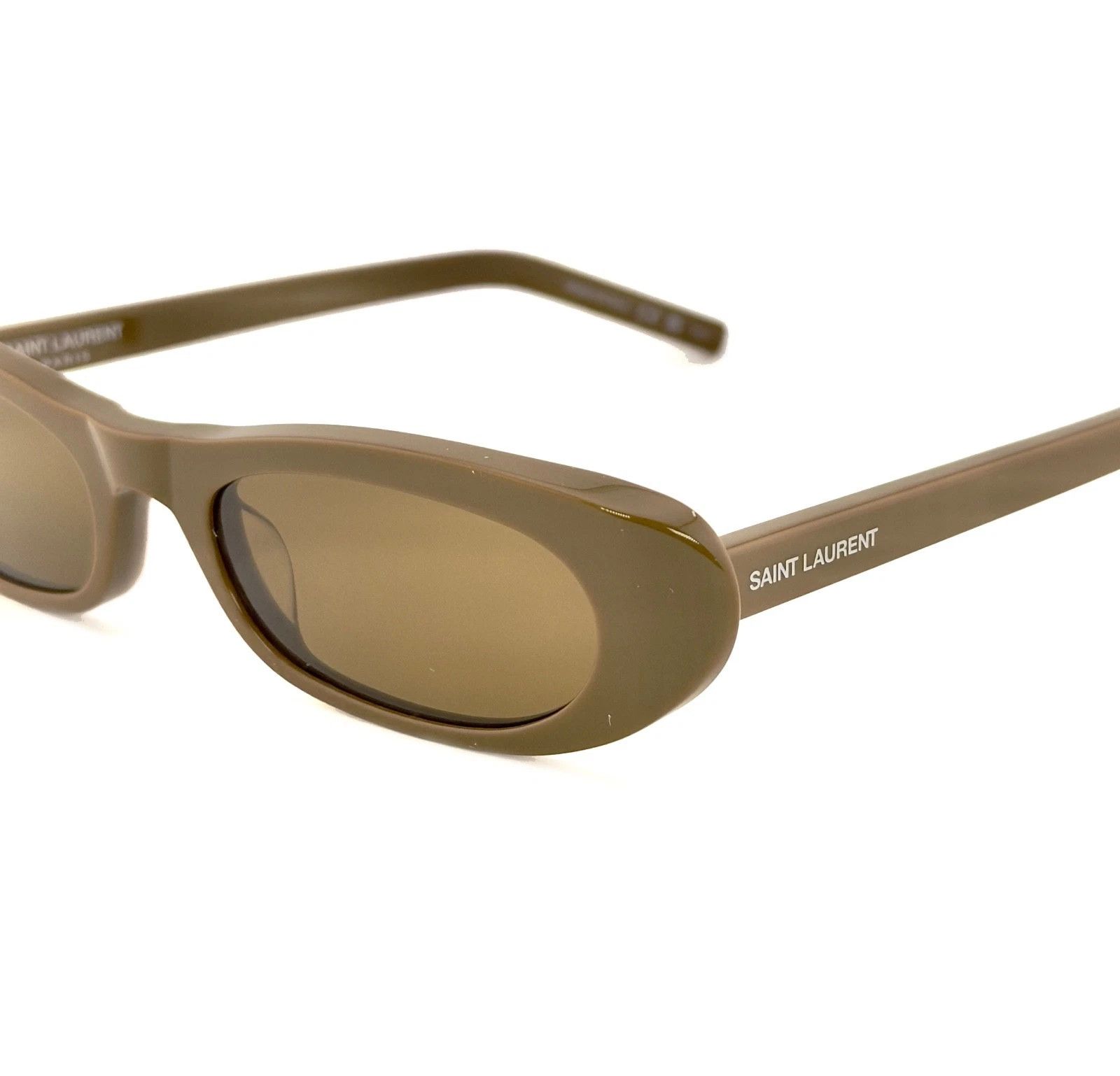 Yves Saint Laurent SAINT LAURENT SHADE SL 557 SL557 Narrow Sunglasses 006 Size ONE SIZE - 7 Thumbnail