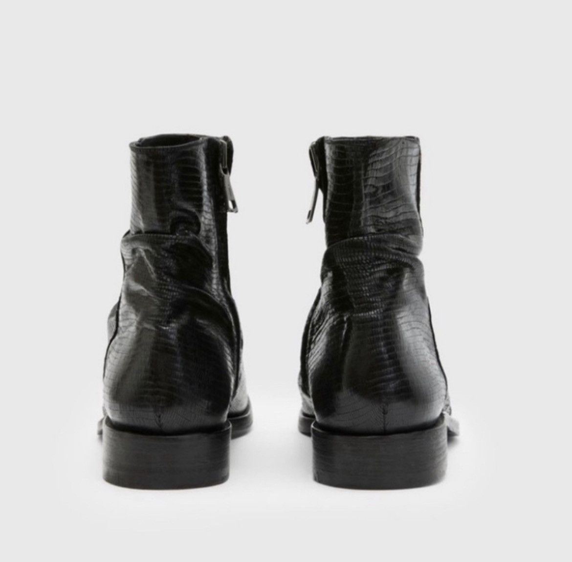 John Varvatos Morrison Eel skin sharpei boot 8.5 Size US 8.5 / EU 41-42 - 5 Thumbnail