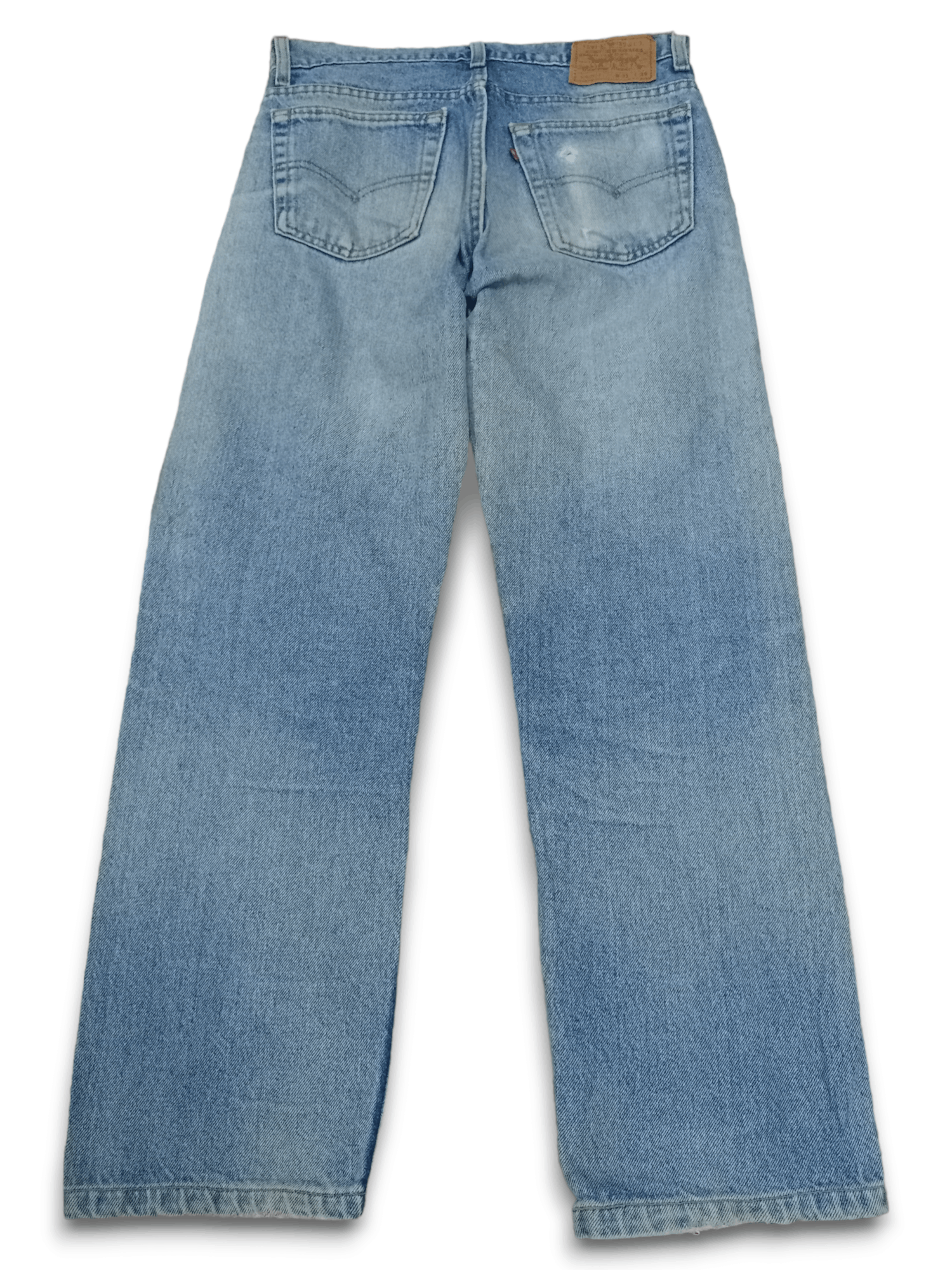 Levi's × Levi's Vintage Clothing Vintage 90s Levis 505 Light Wash Distressed Loose Jeans Size US 31 - 2 Thumbnail