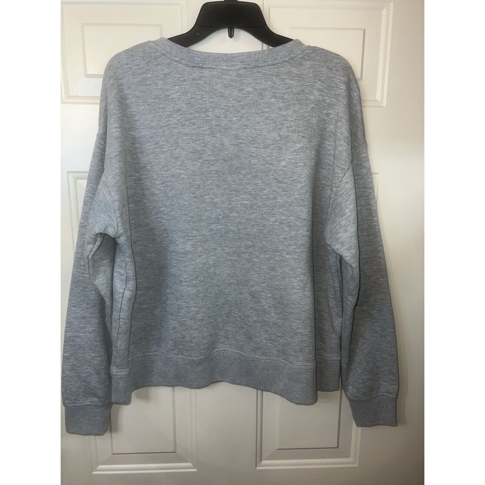 Reebok Reebok Sweatshirt Womens XL Gray Pullover Jersey Knit Cotton Size XL / US 12-14 / IT 48-50 - 5 Thumbnail