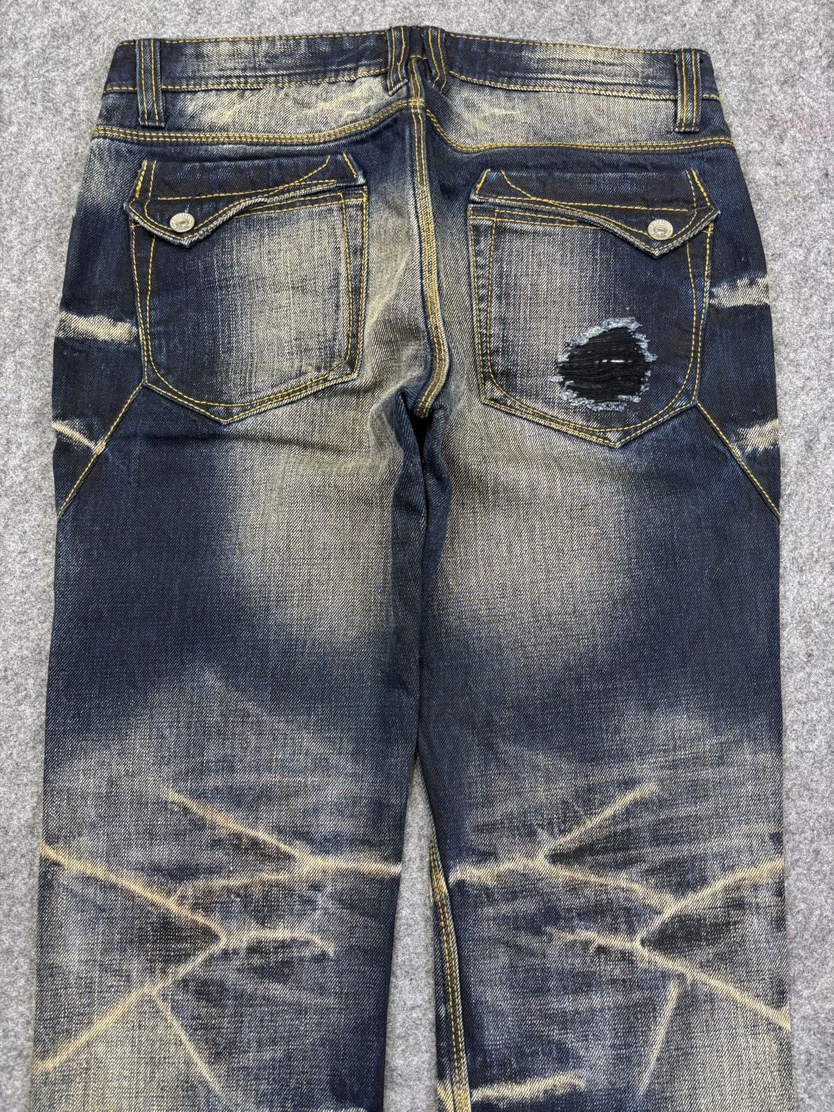 HIDEAWAYS 💥Flare💥Hideaway Rusty Fades Flare Denim F801 Size US 31 - 12 Thumbnail